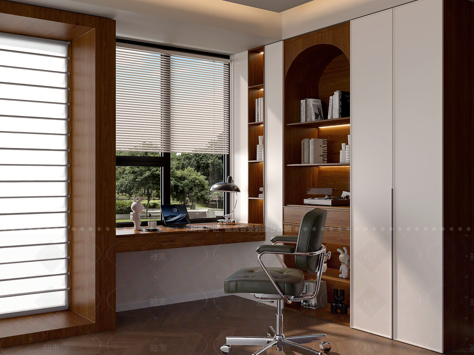 中古书房SU模型下载【ID:1205783318】