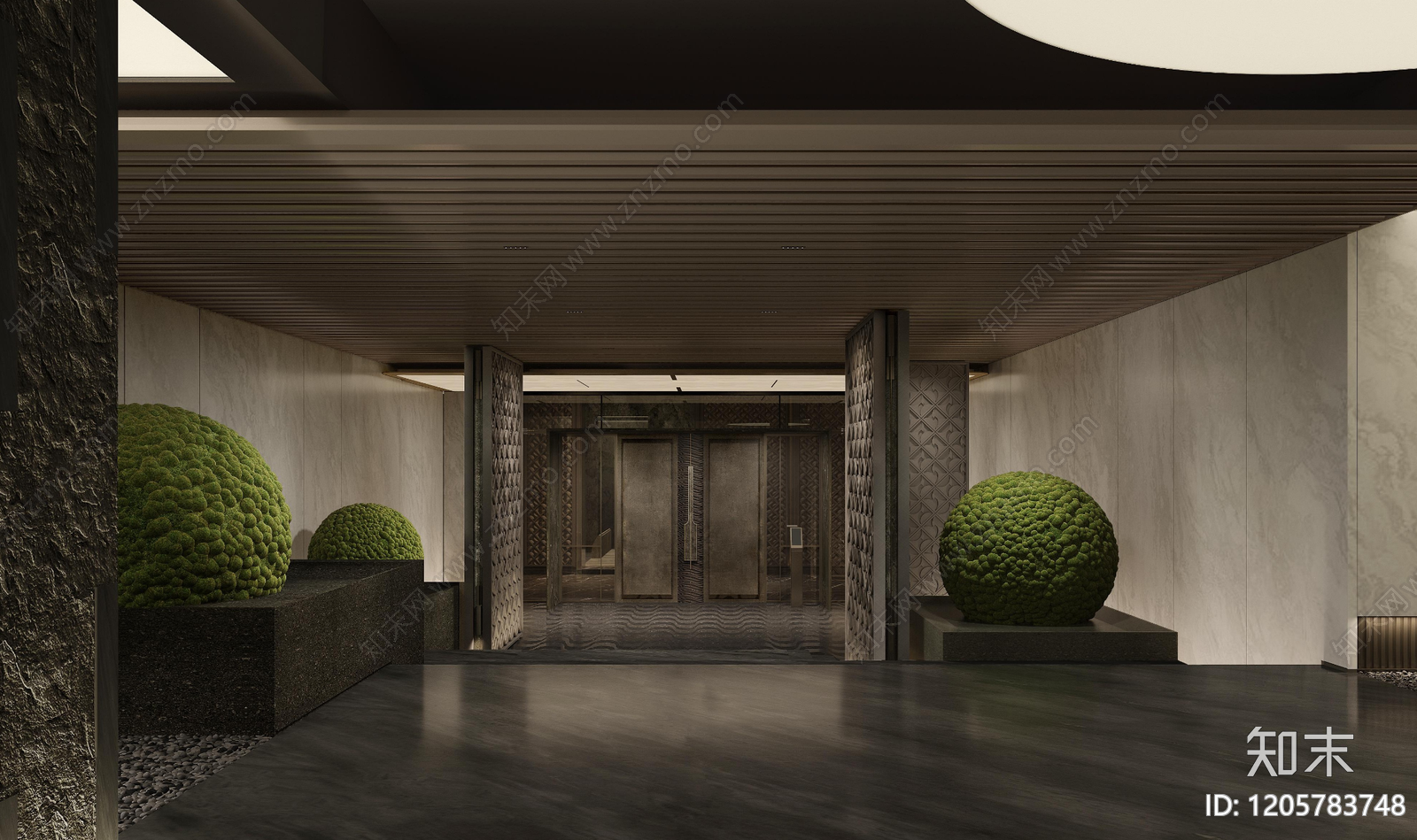 现代住宅公区下载【ID:1205783748】