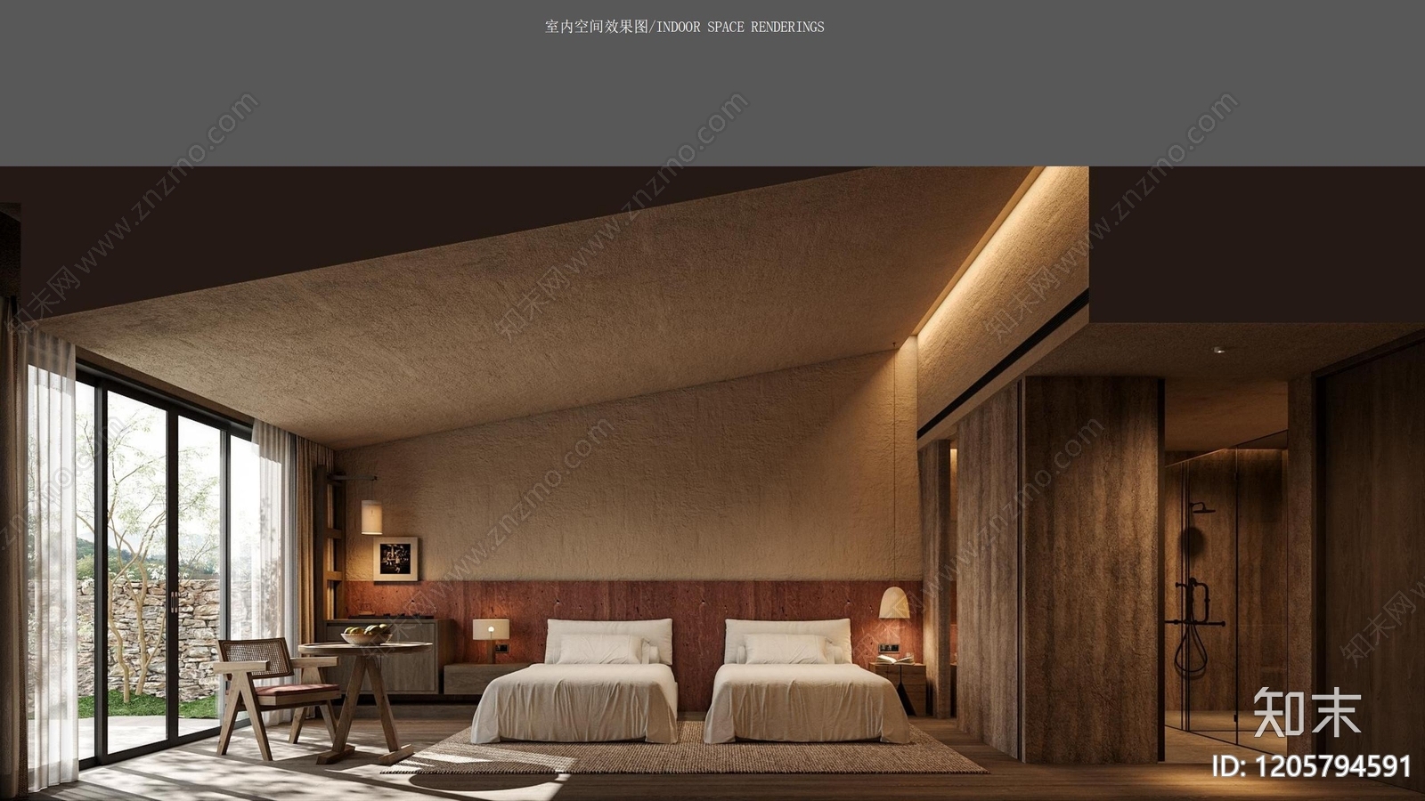 新中式现代民宿下载【ID:1205794591】