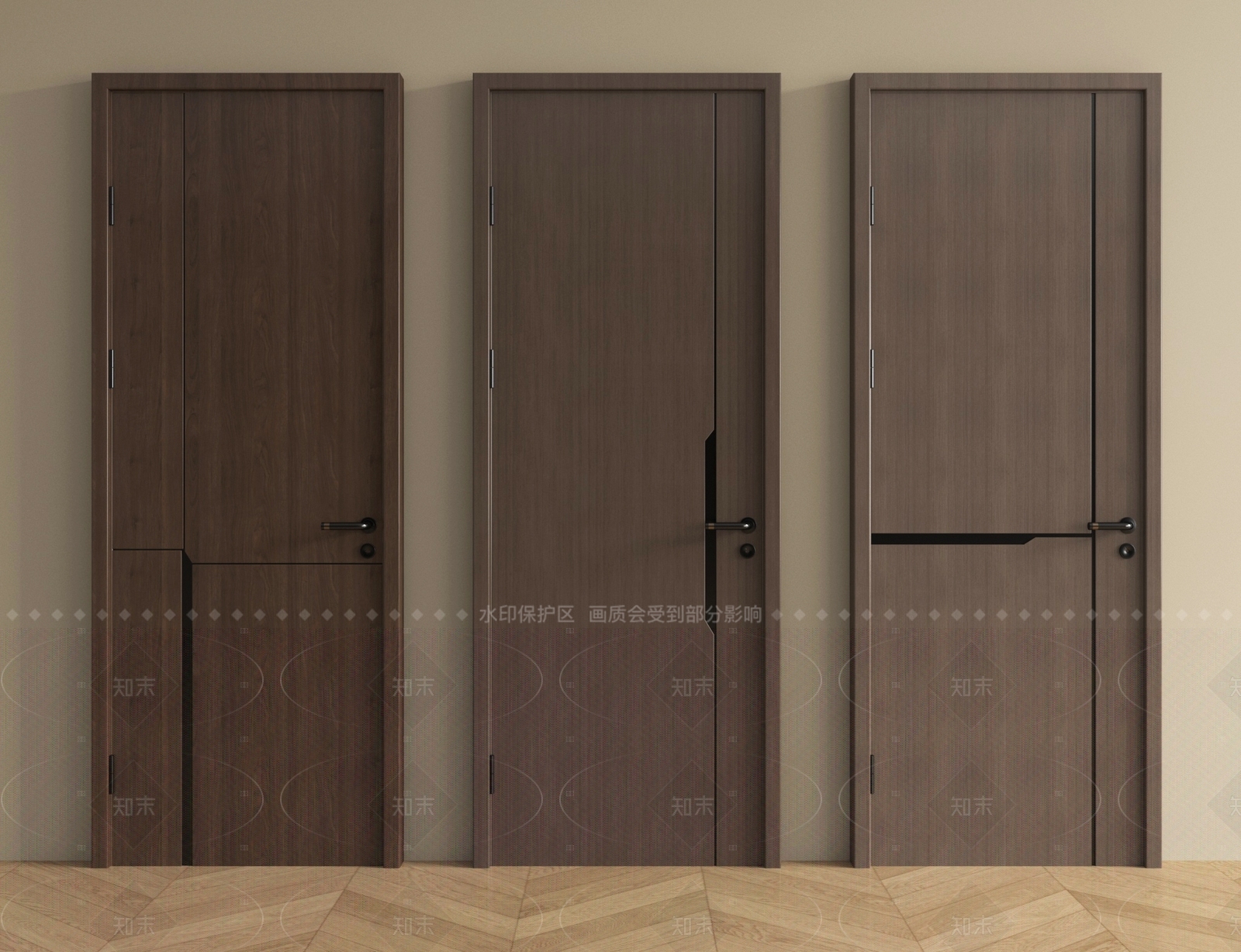 现代单开门SU模型下载【ID:1205794804】