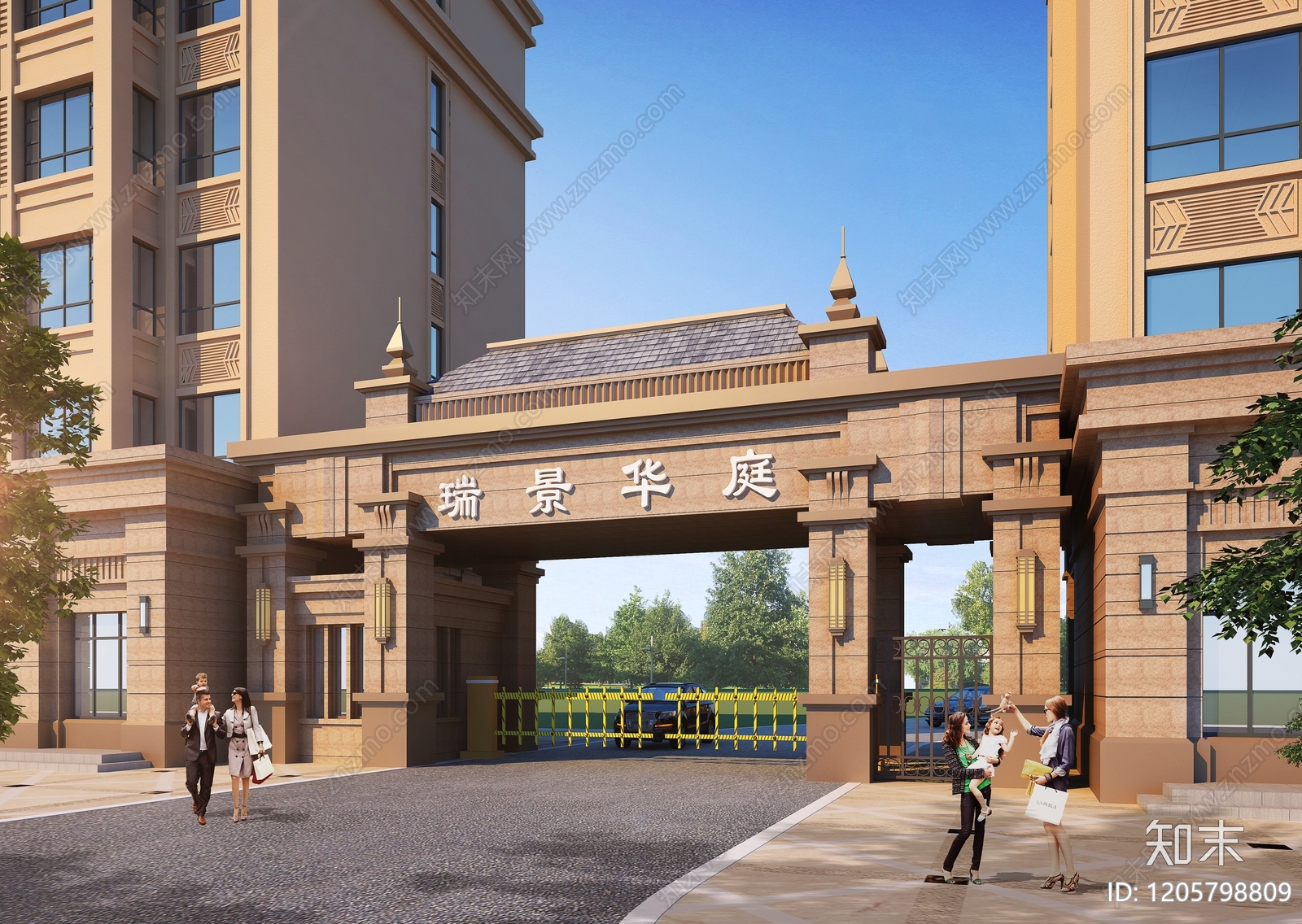 现代简欧其他建筑施工图下载【ID:1205798809】