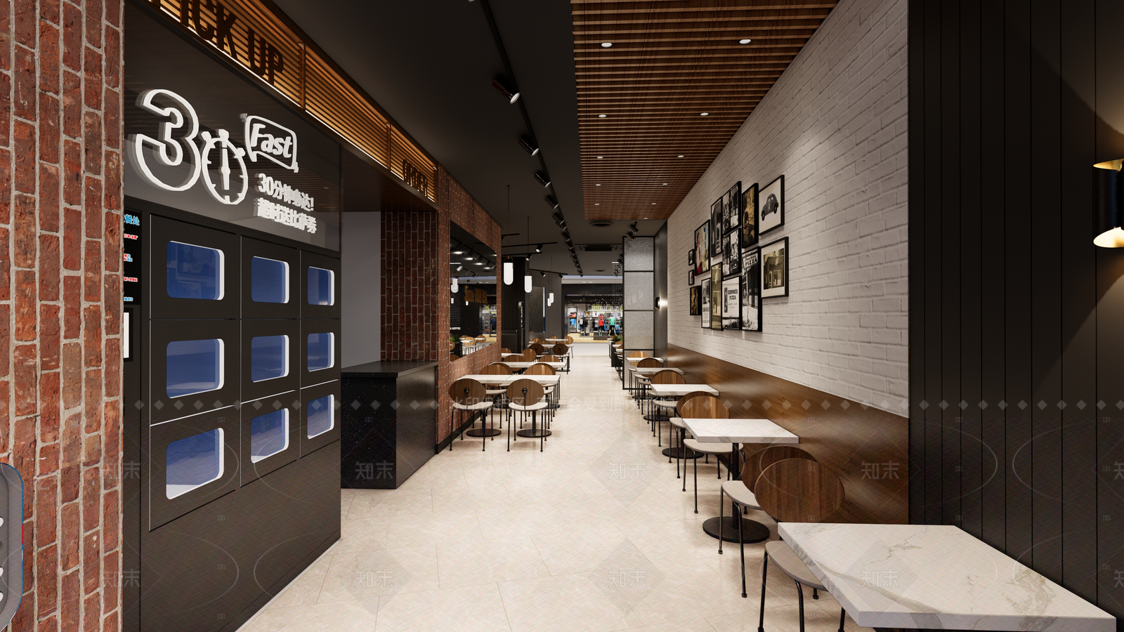 现代工业快餐店SU模型下载【ID:1205803470】