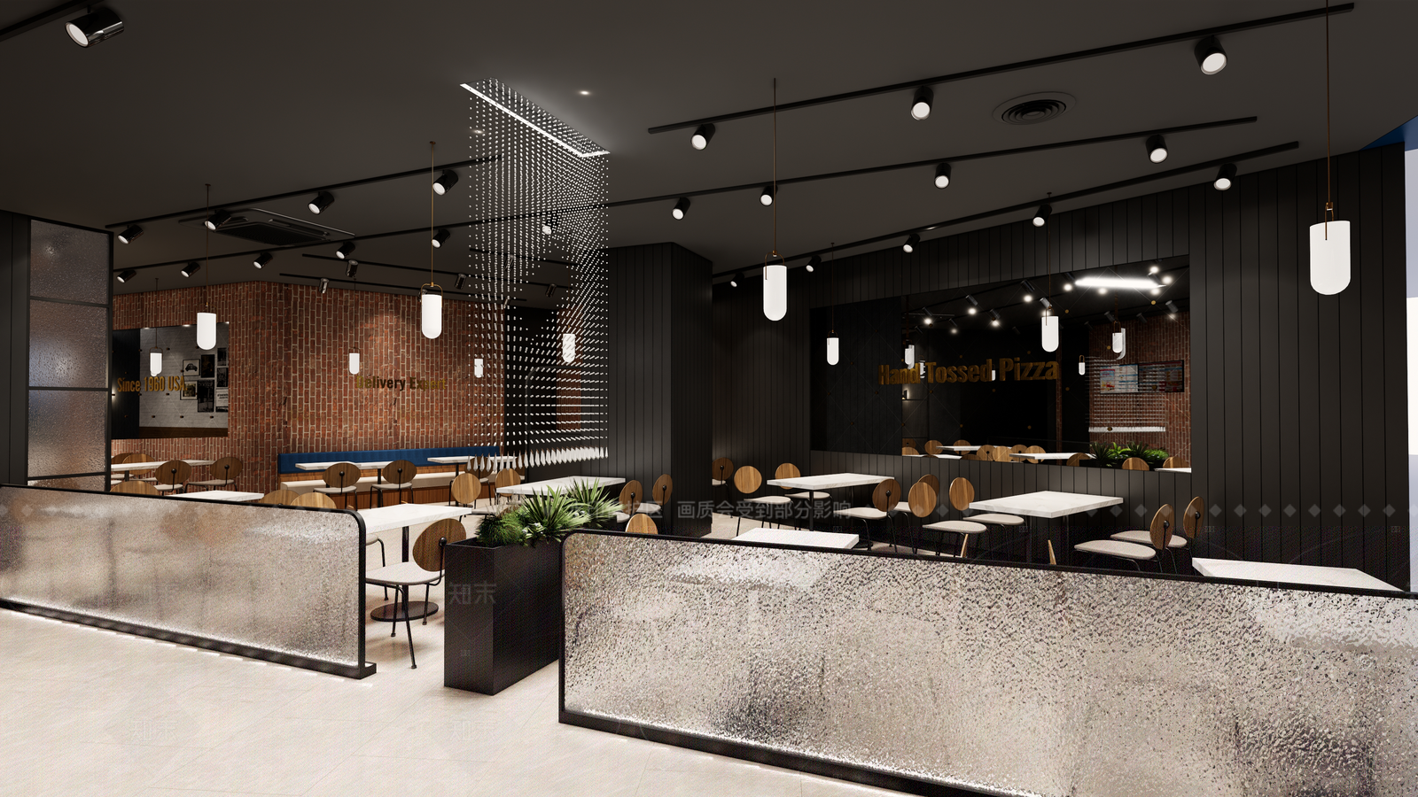 现代工业快餐店SU模型下载【ID:1205803470】