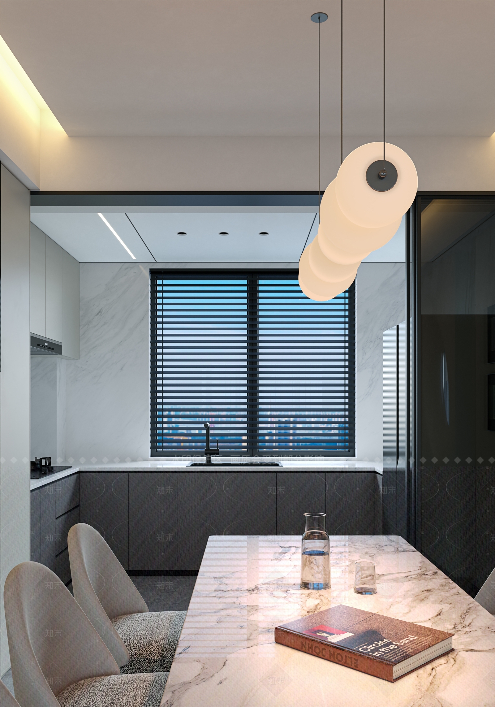 现代家居客厅3D模型下载【ID:1205808846】