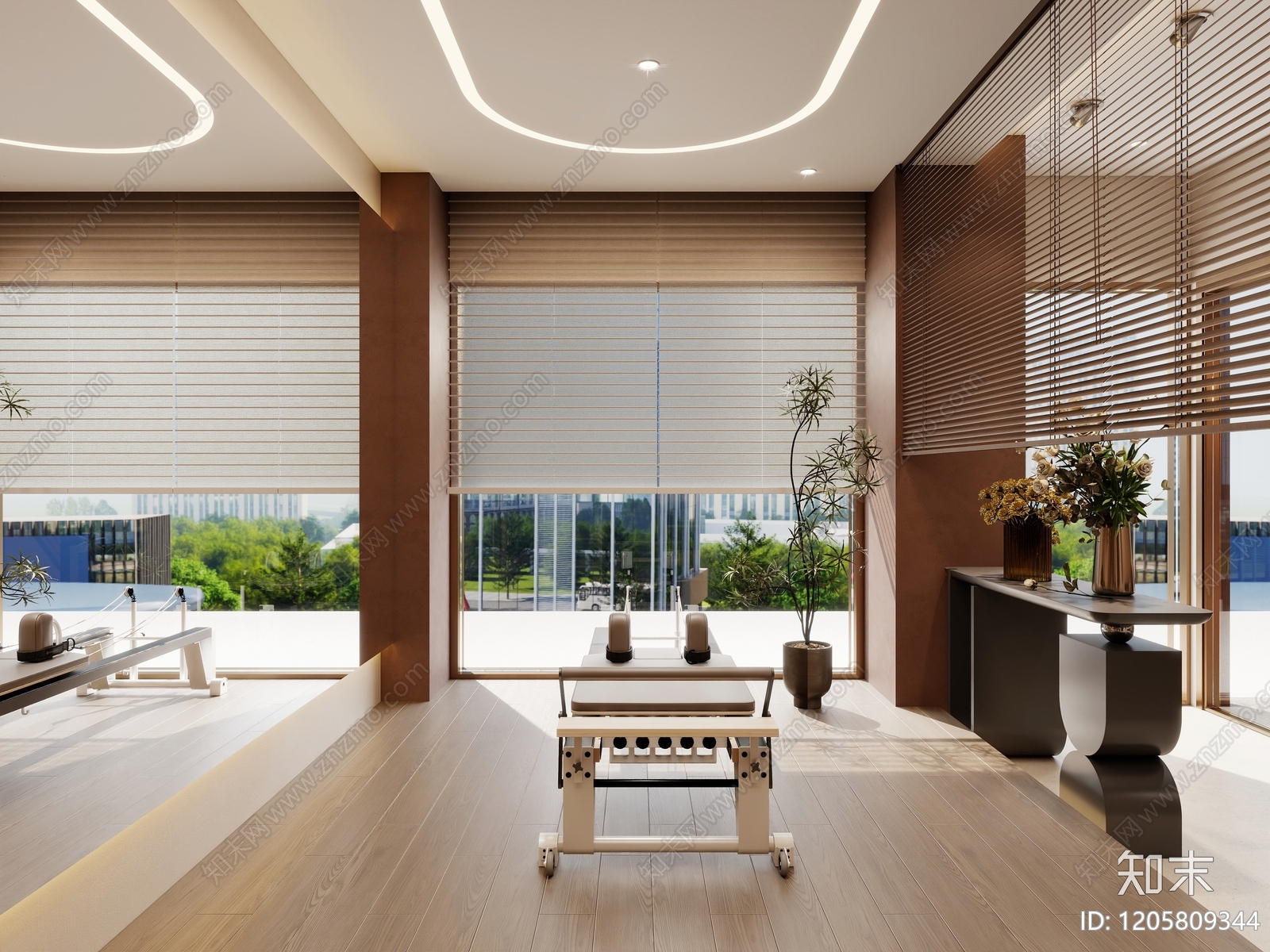 中古瑜伽馆施工图下载【ID:1205809344】