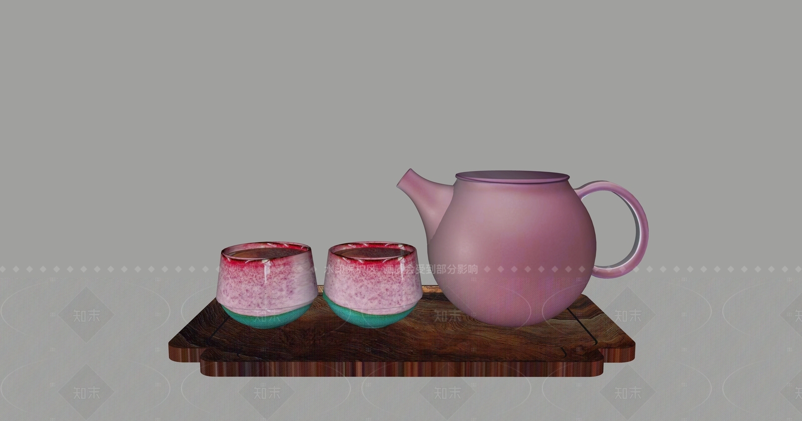 茶具SU模型下载【ID:1205810131】