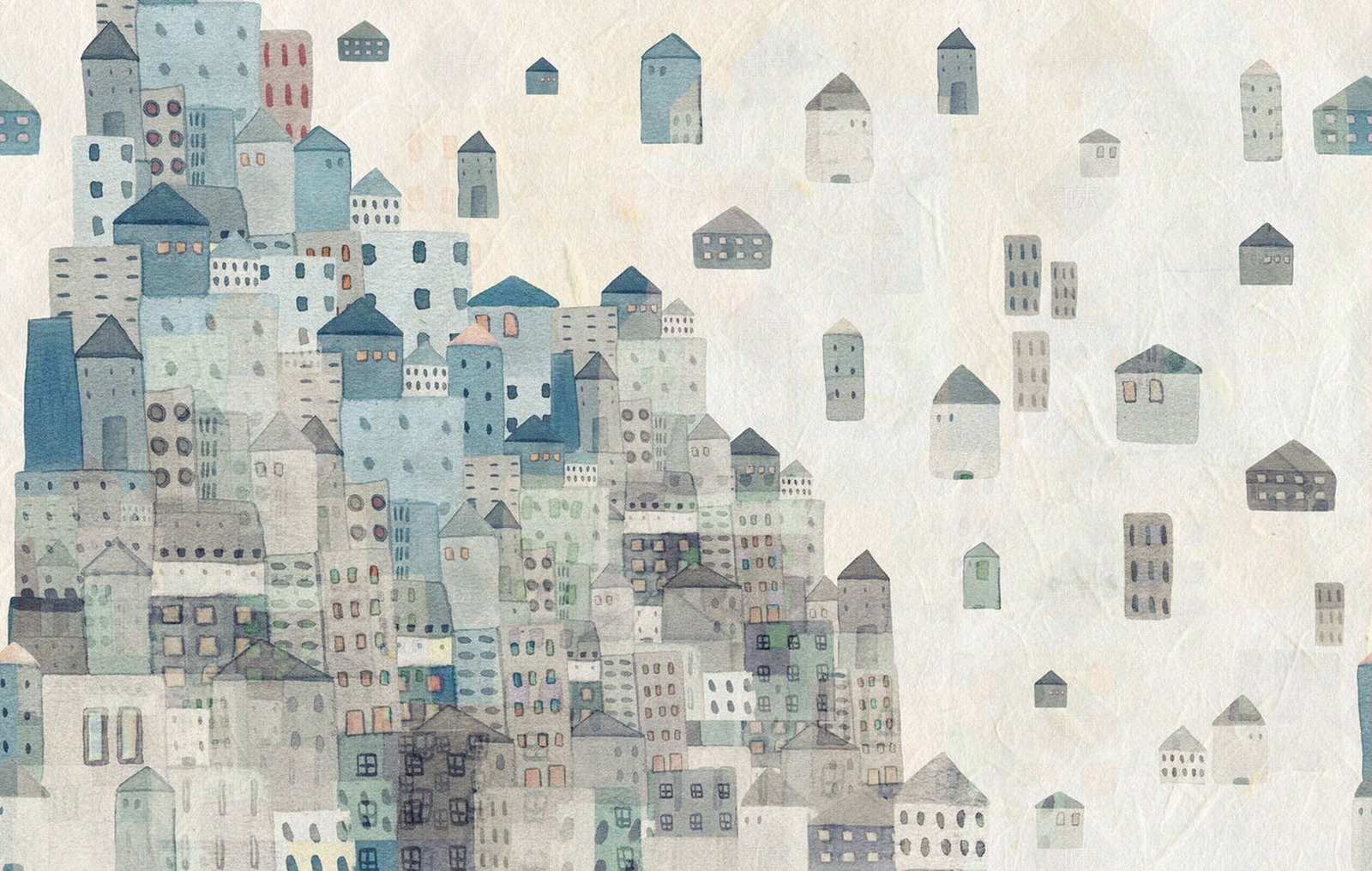 法式美式儿童壁纸贴图下载【ID:1205812190】