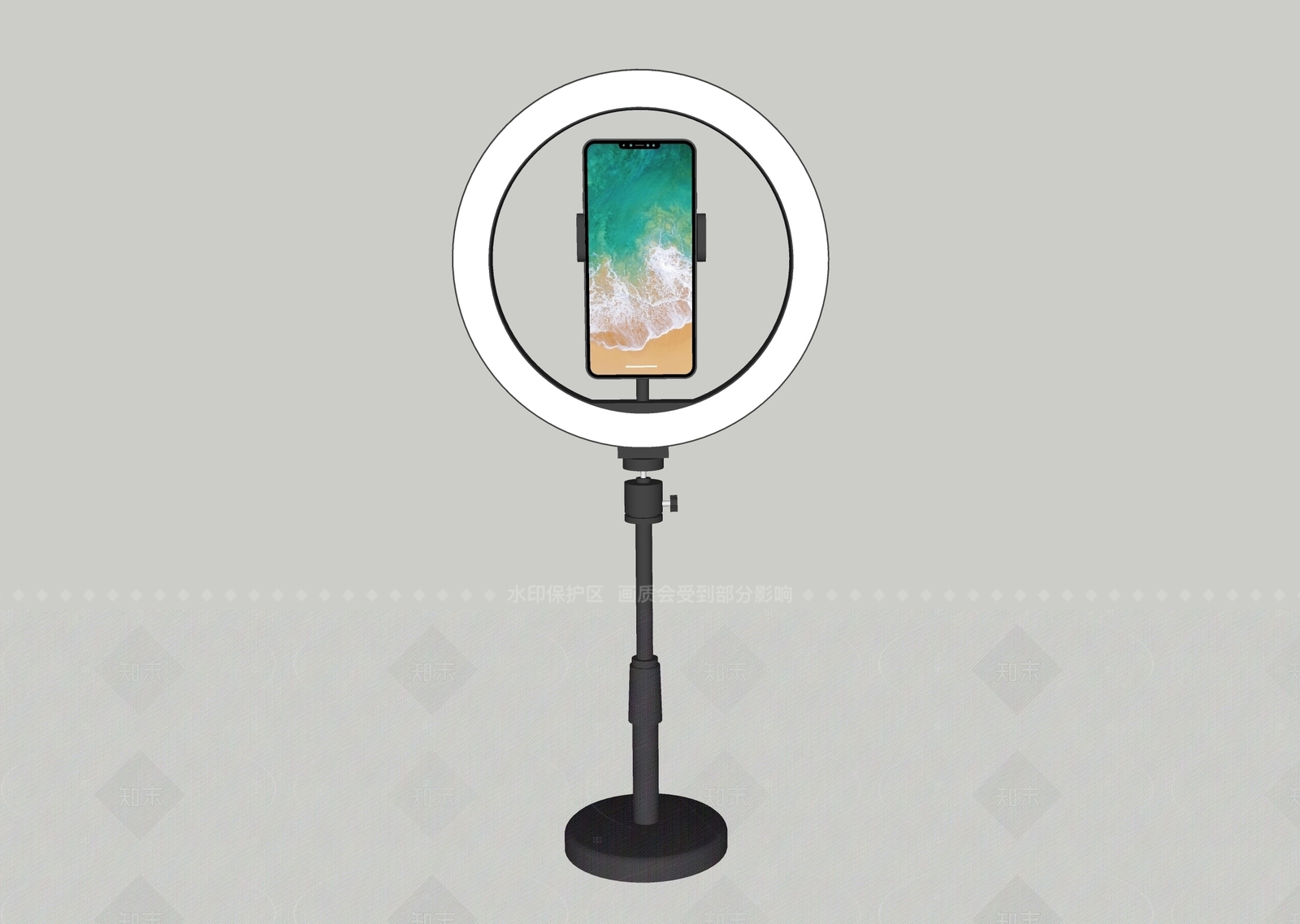 现代工业直播间SU模型下载【ID:1205813941】