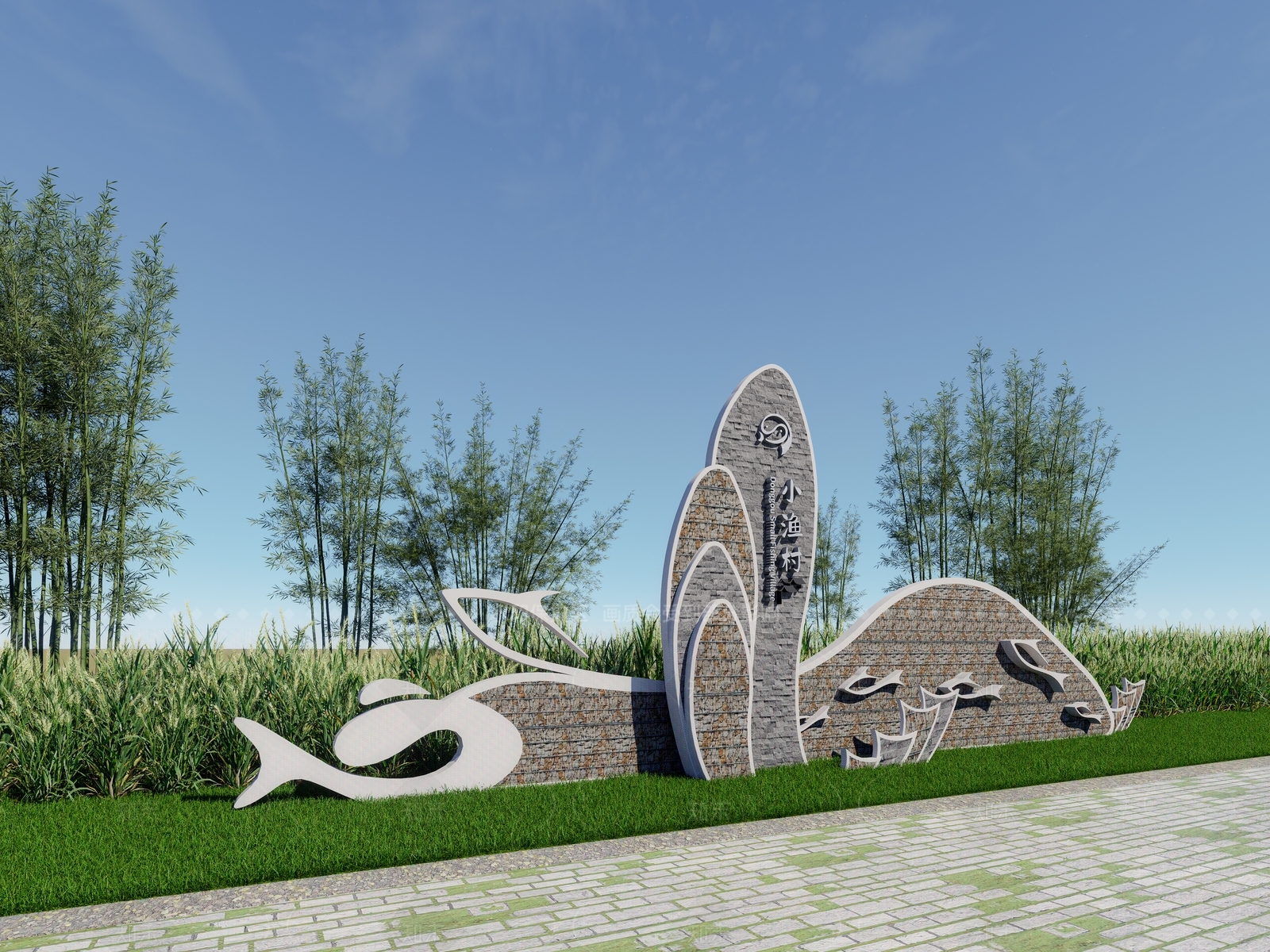 现代农业景观SU模型下载【ID:1205820855】