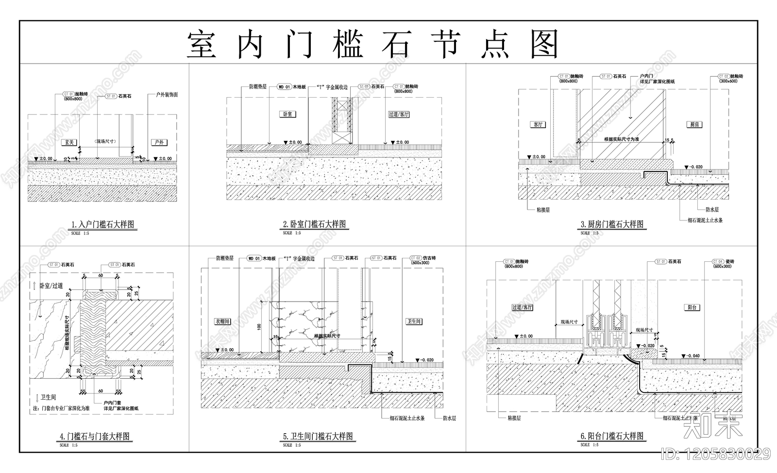 地面综合节点施工图下载【ID:1205830029】