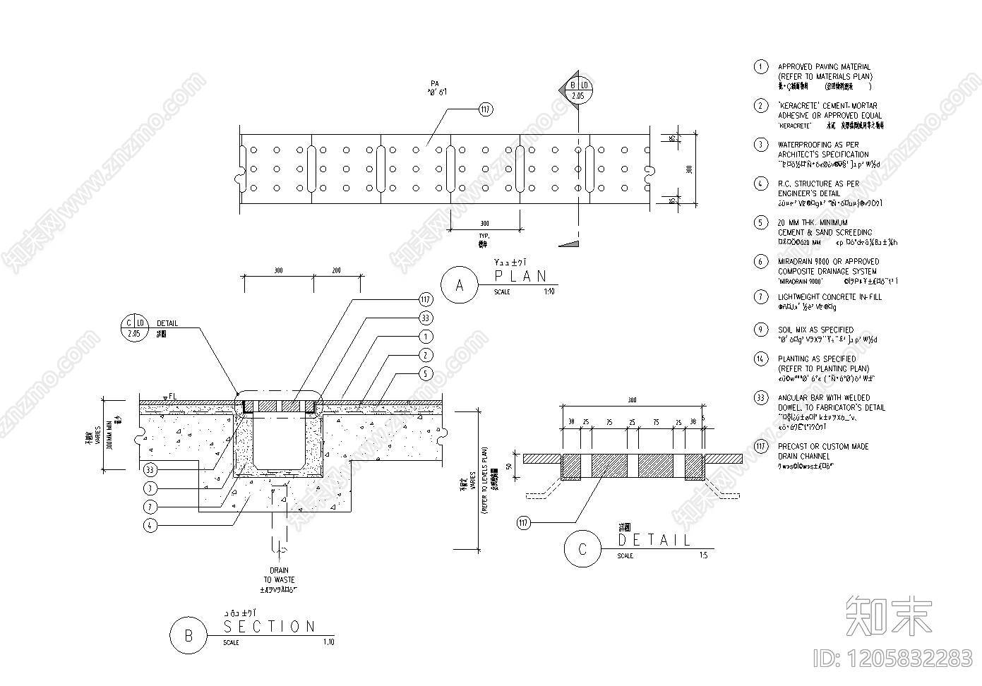 景观节点施工图下载【ID:1205832283】