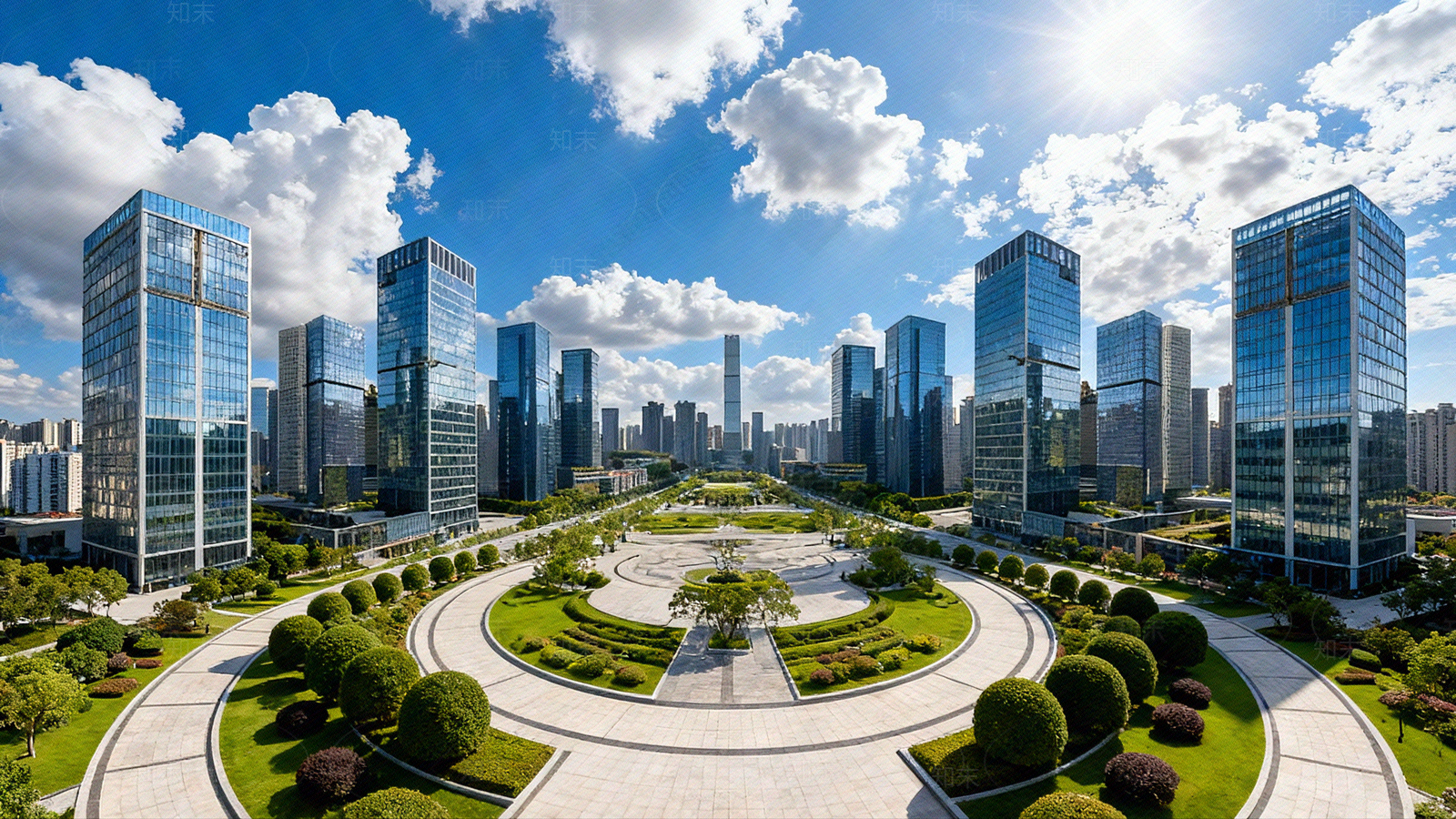现代小区HDR贴图下载【ID:1205832660】