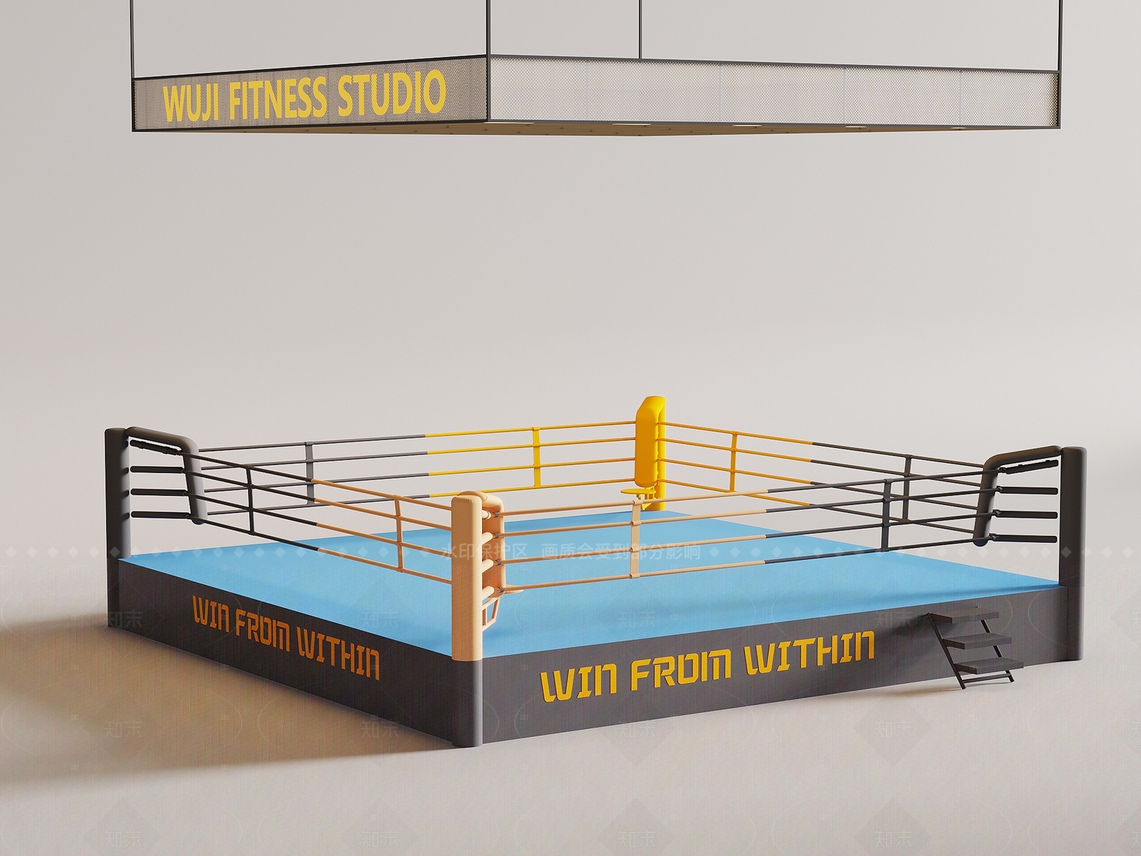 现代健身器材3D模型下载【ID:1205838713】