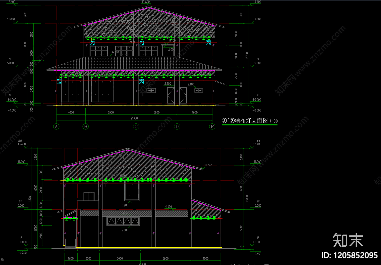 建筑电气cad施工图下载【ID:1205852095】