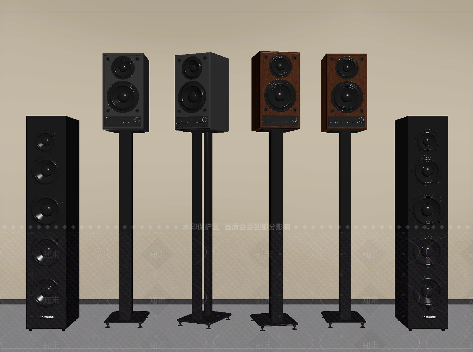 音响SU模型下载【ID:1205870940】