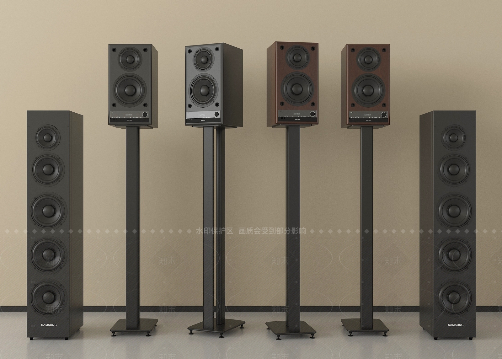 音响SU模型下载【ID:1205870940】