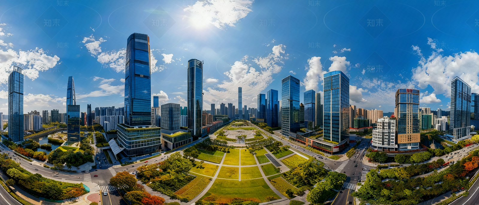 现代小区HDR贴图下载【ID:1205874064】
