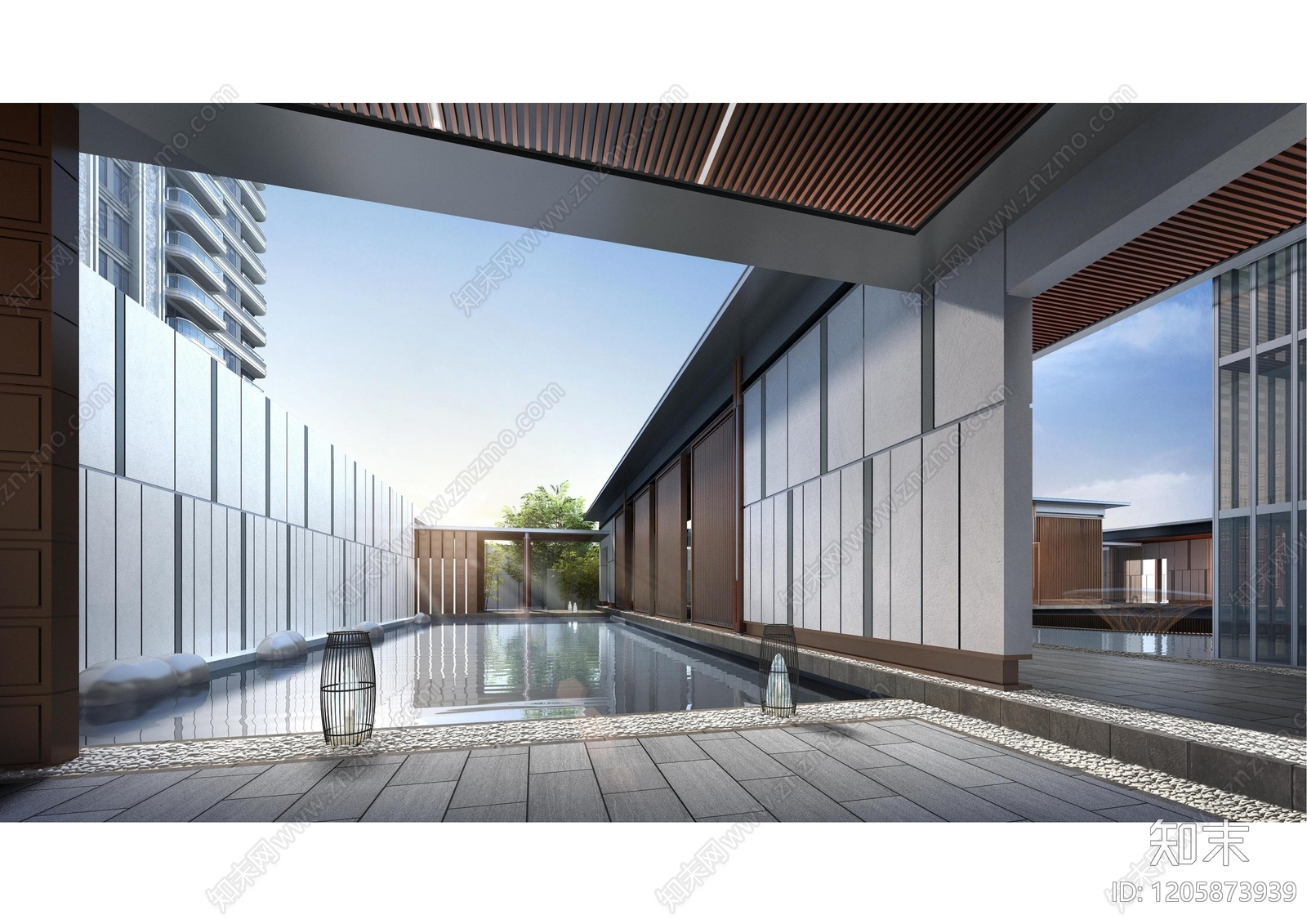 现代新中式其他居住建筑下载【ID:1205873939】