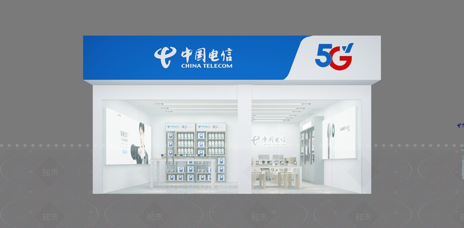 现代其他商业空间3D模型下载【ID:1205885535】
