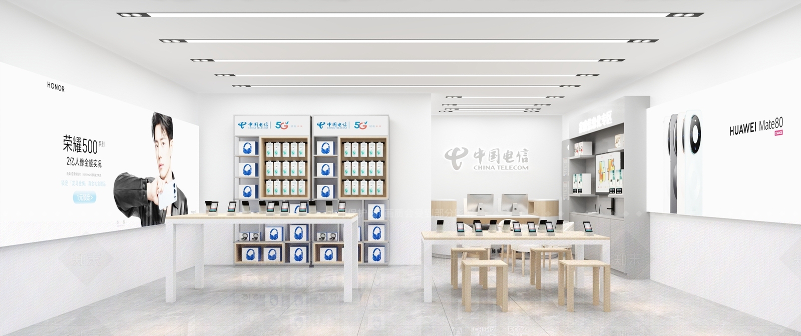 现代其他商业空间3D模型下载【ID:1205885535】