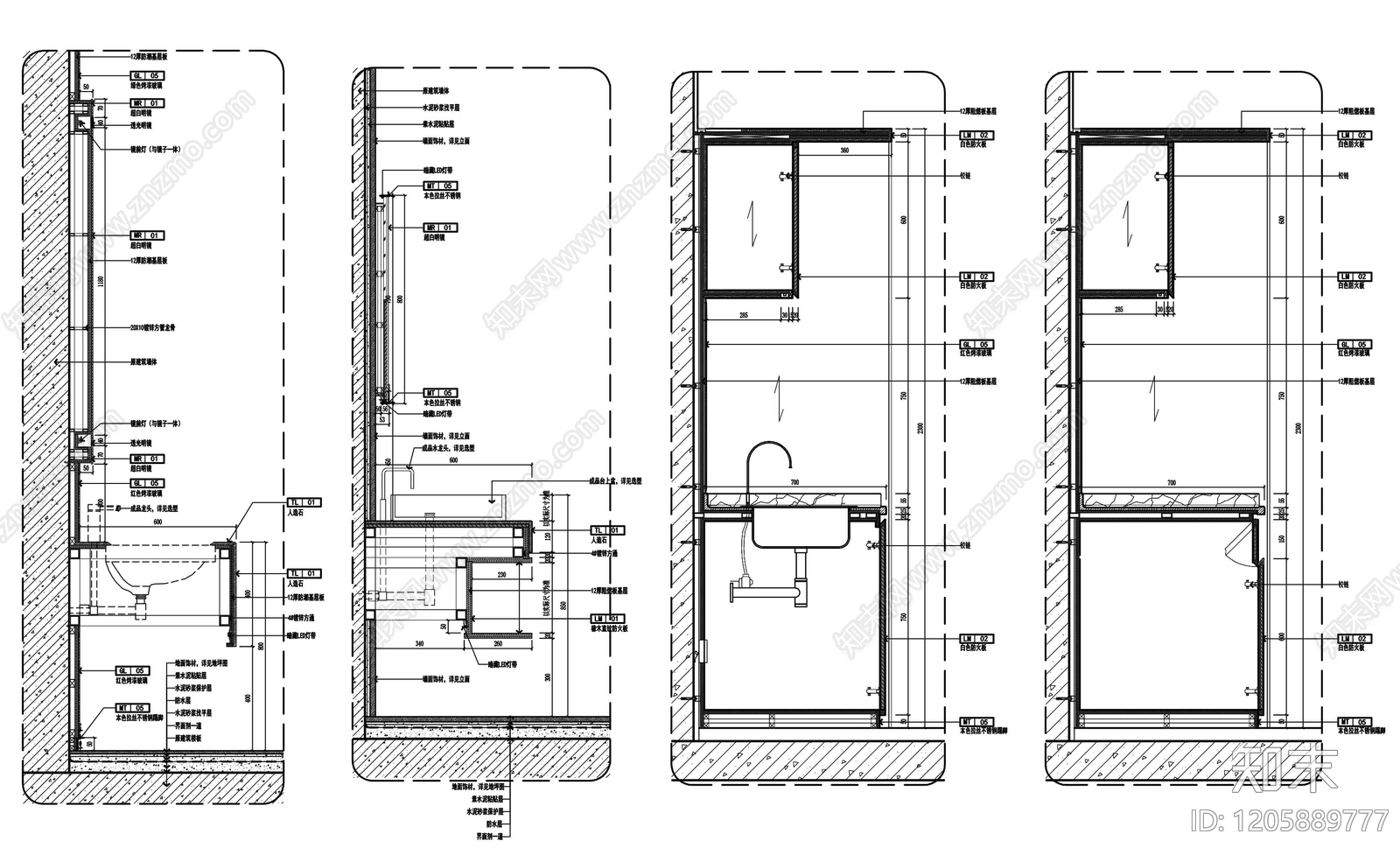 柜体节点施工图下载【ID:1205889777】