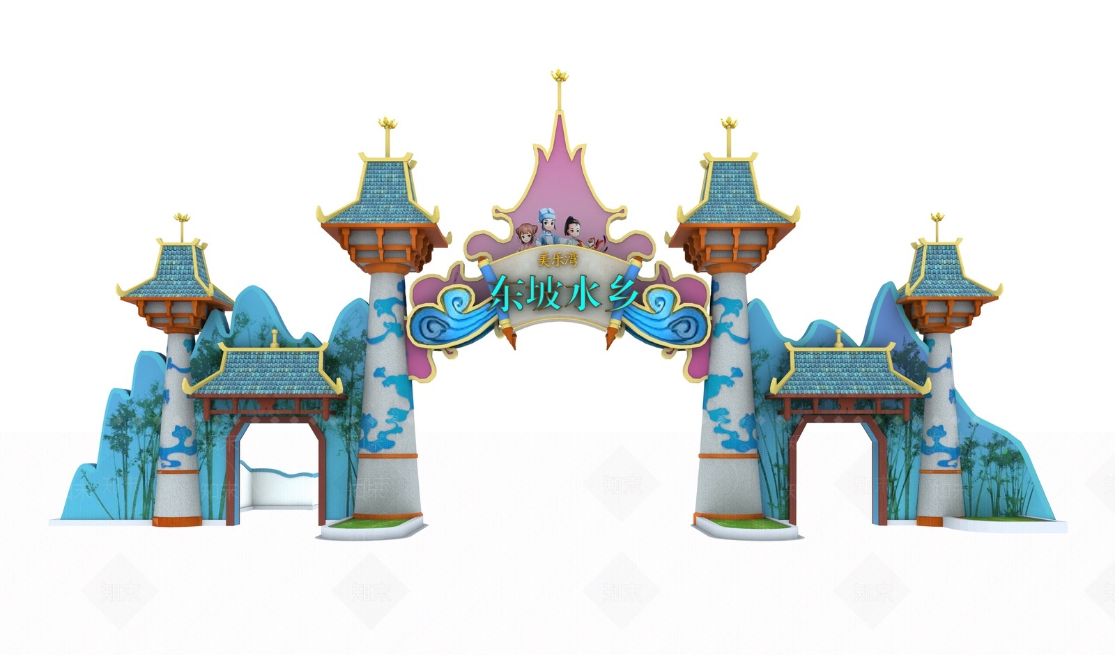 其他景观3D模型下载【ID:1205892142】