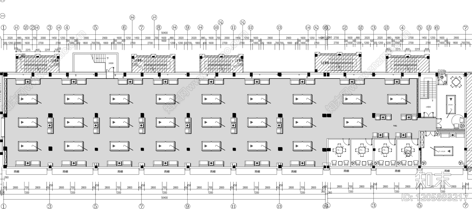 工装平面图施工图下载【ID:1205893217】