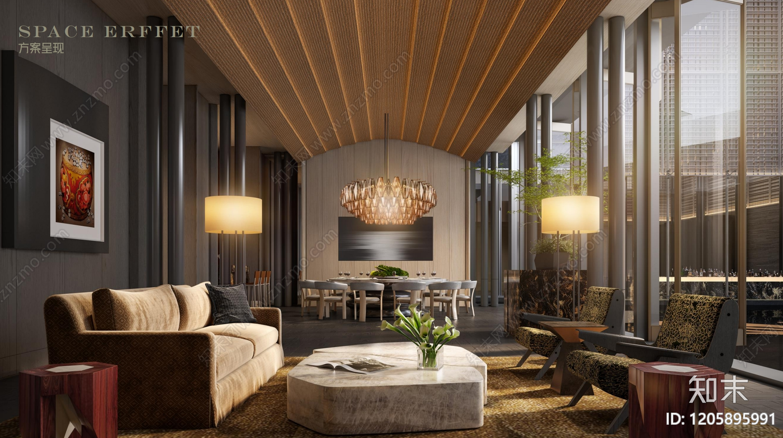 中式售楼处下载【ID:1205895991】