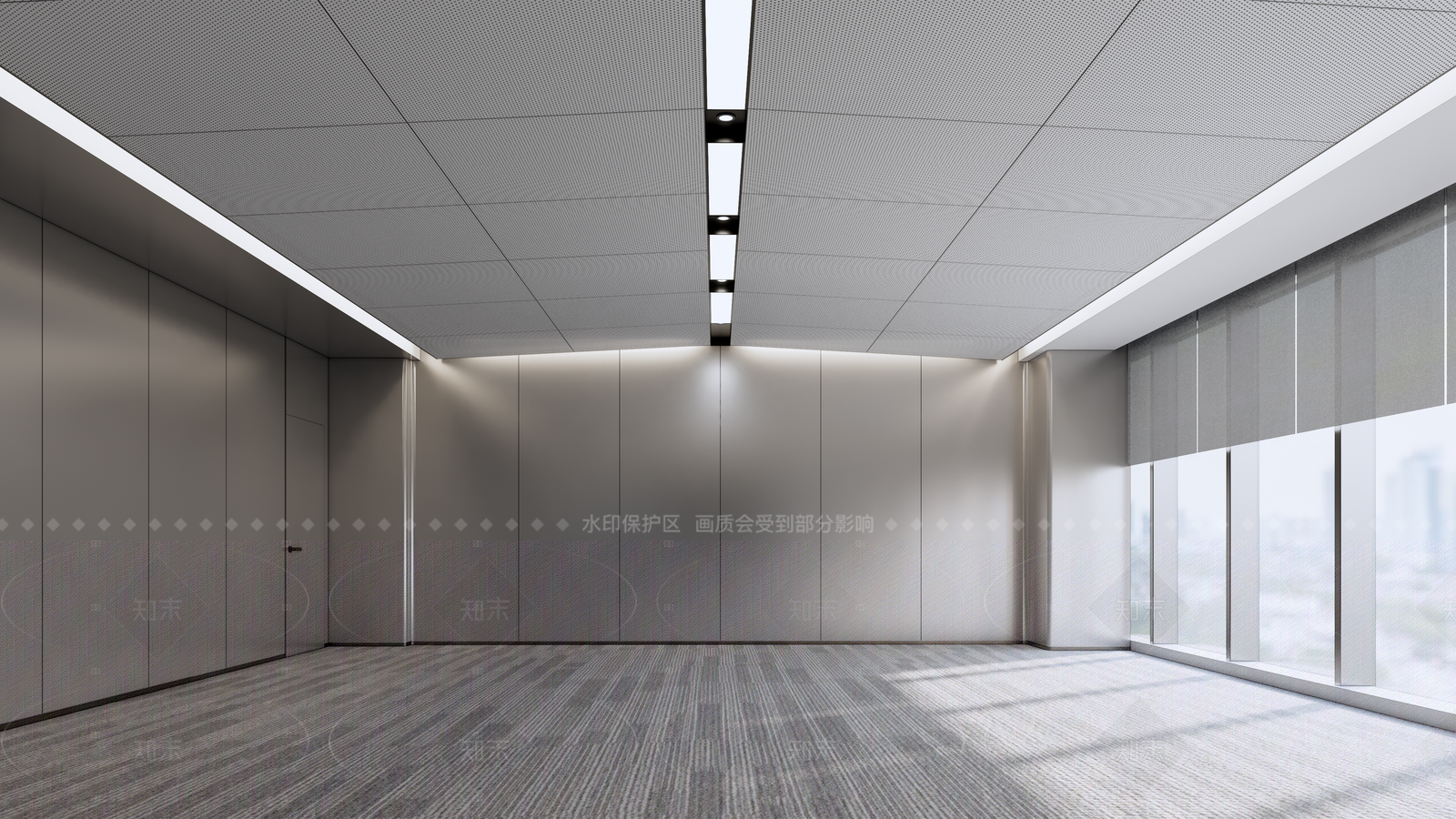 现代会议室SU模型下载【ID:1205898844】