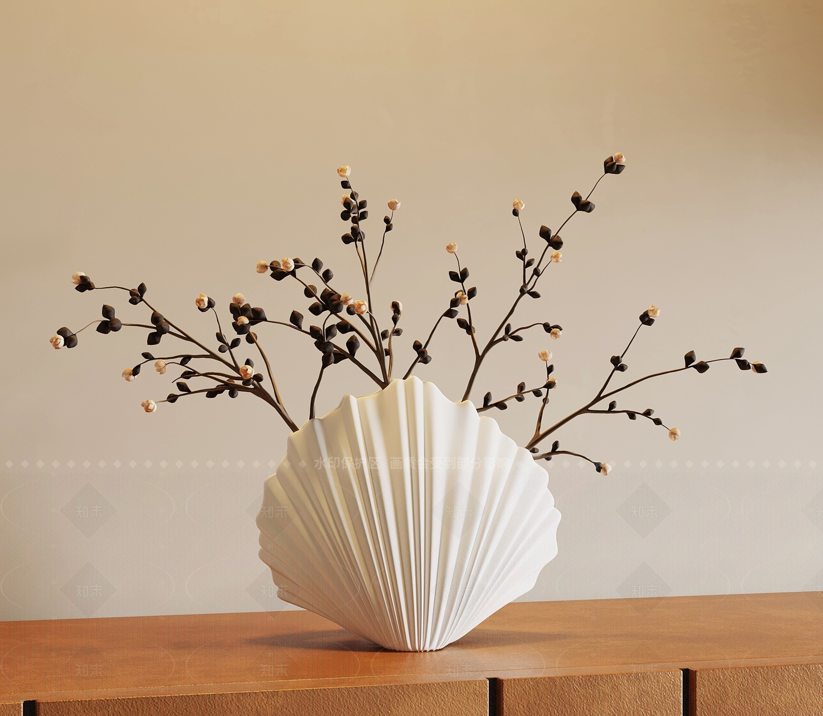 现代花艺3D模型下载【ID:1205905098】