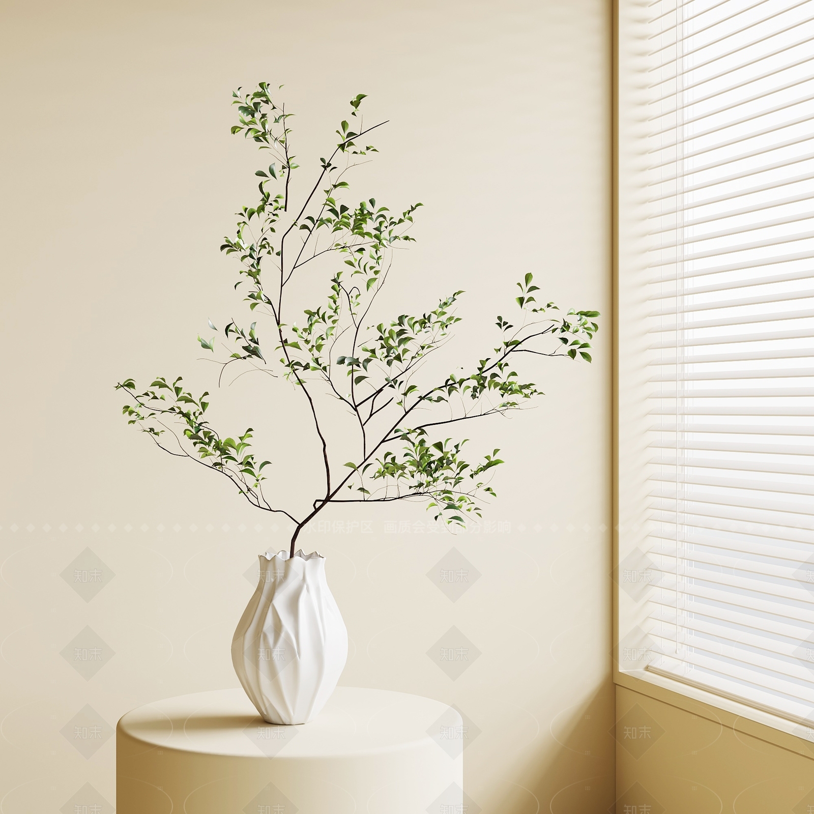 现代花艺3D模型下载【ID:1205906868】