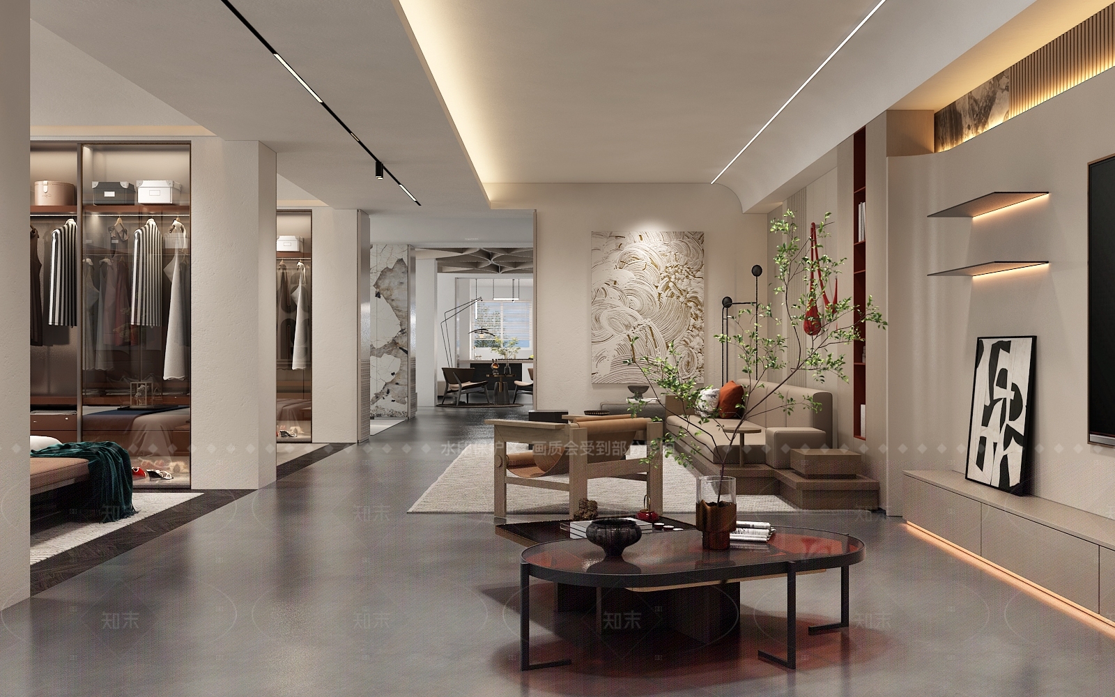 中古原木家具展厅3D模型下载【ID:1205911925】