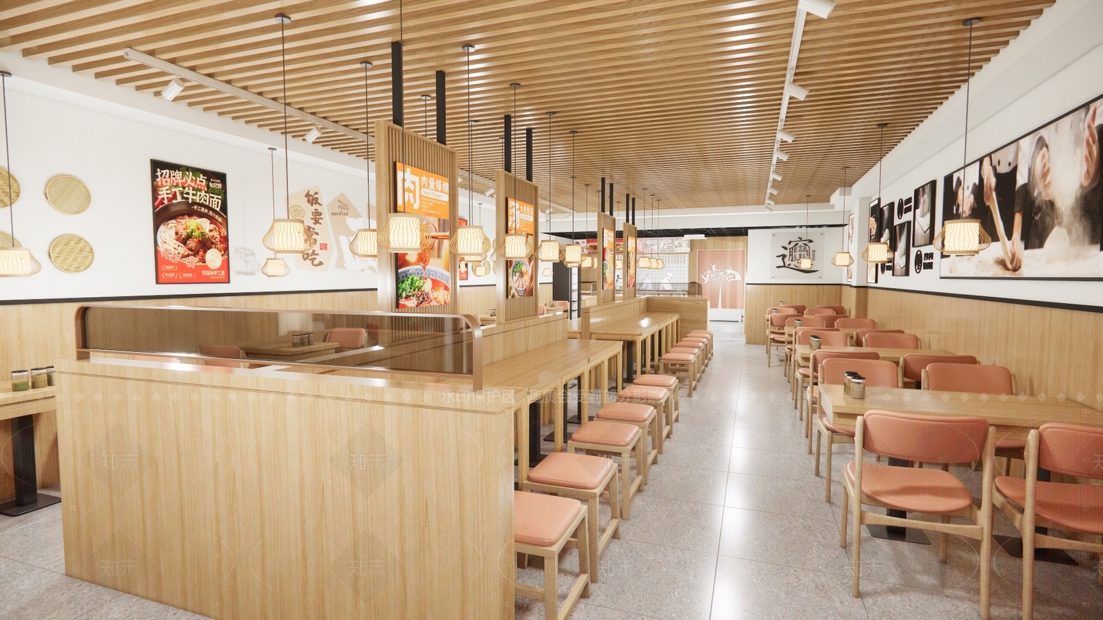 现代快餐店SU模型下载【ID:1205913206】