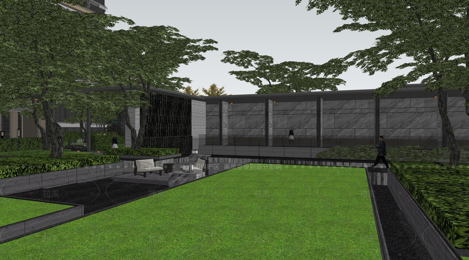 现代其他公共建筑SU模型下载【ID:1205919332】