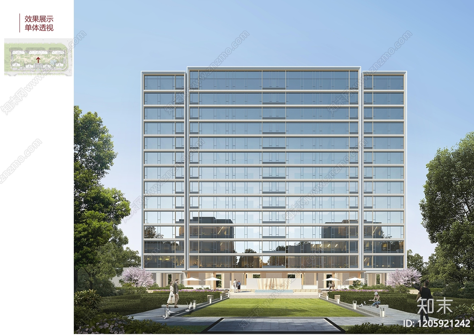 现代小区建筑下载【ID:1205921242】