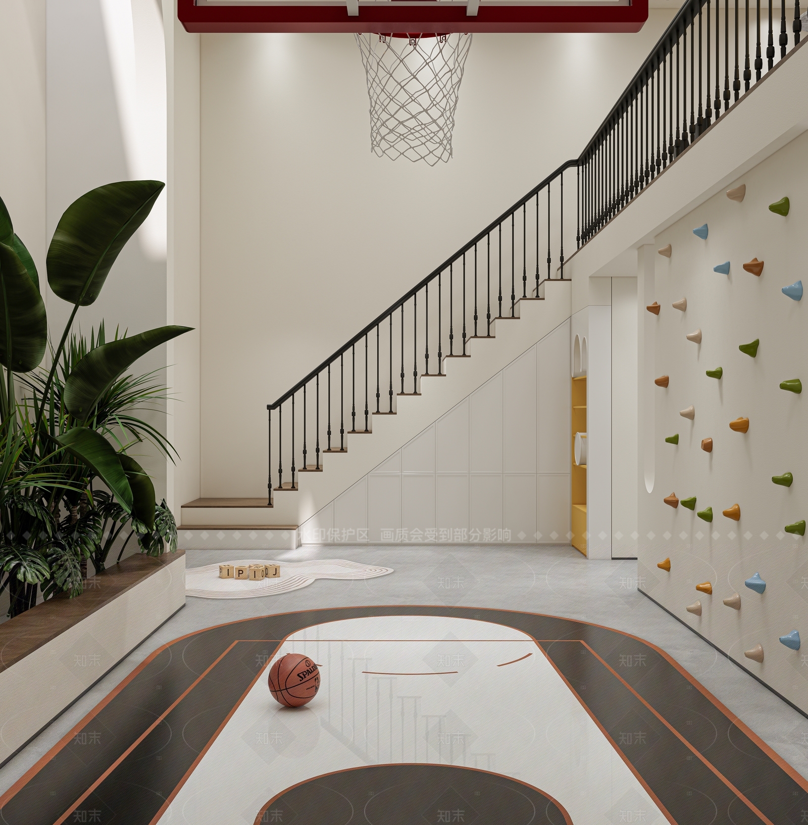 现代儿童玩具房SU模型下载【ID:1205923398】