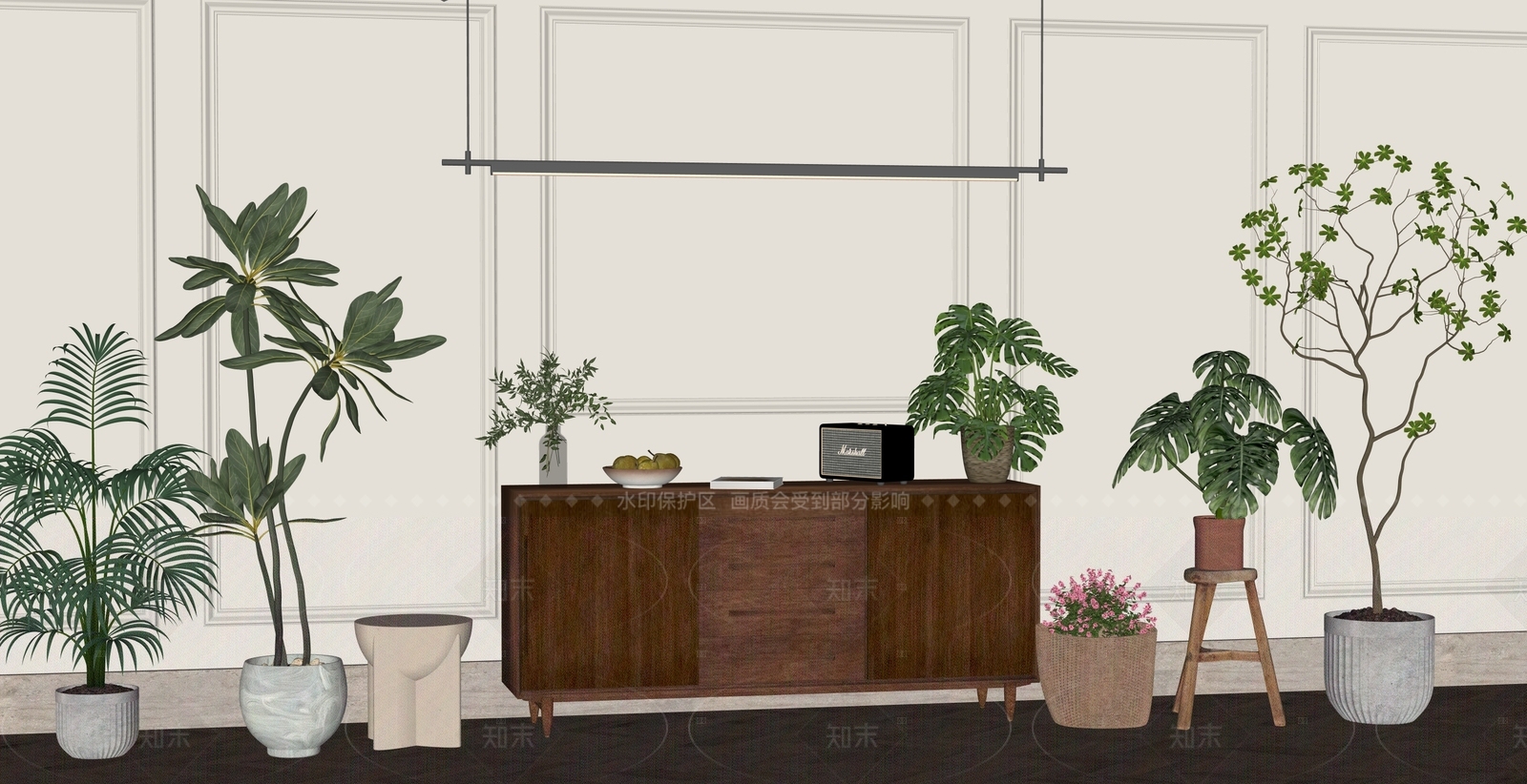 现代艺术装置SU模型下载【ID:1205949506】
