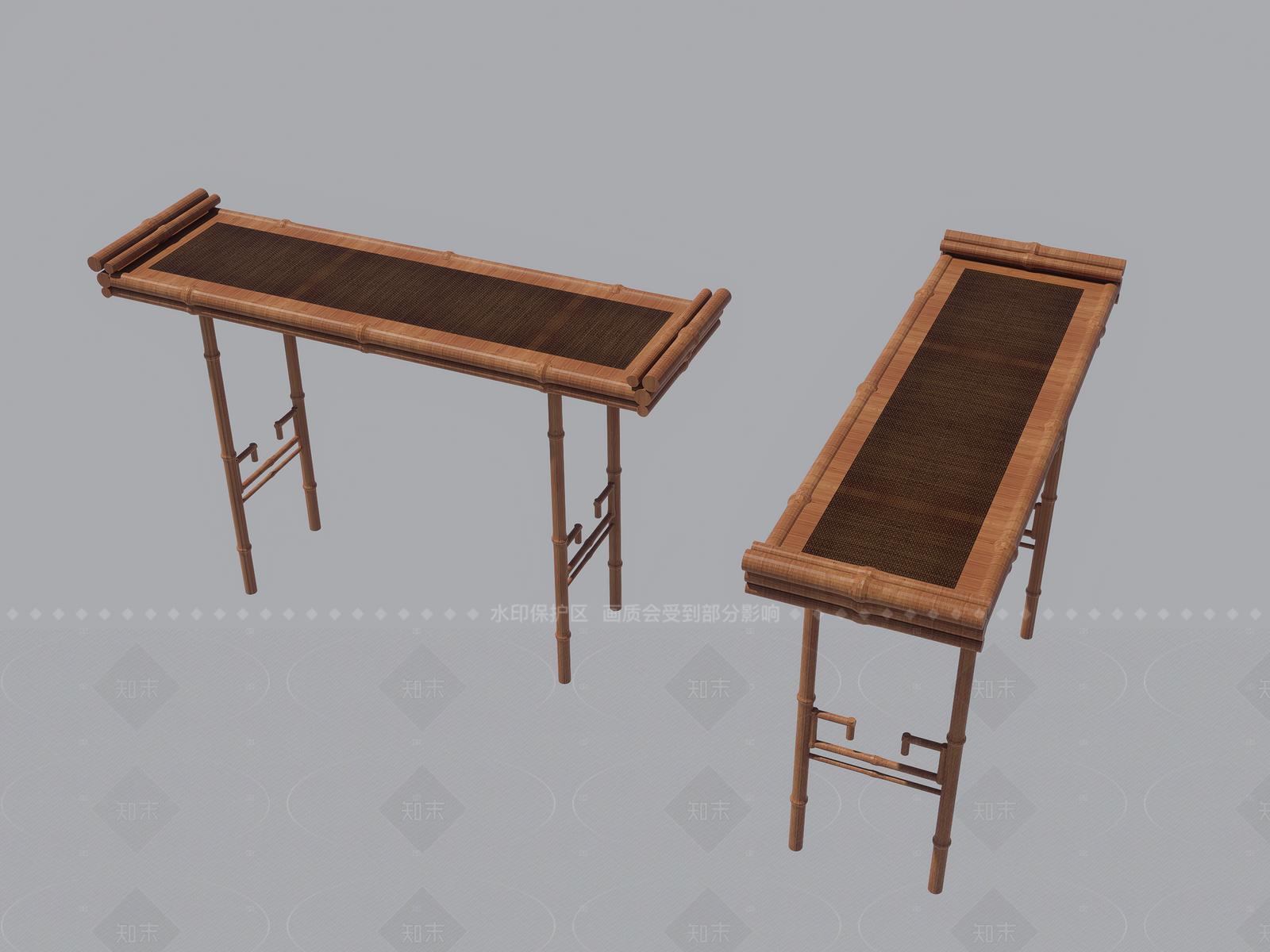 中式复古边几SU模型下载【ID:1205956605】