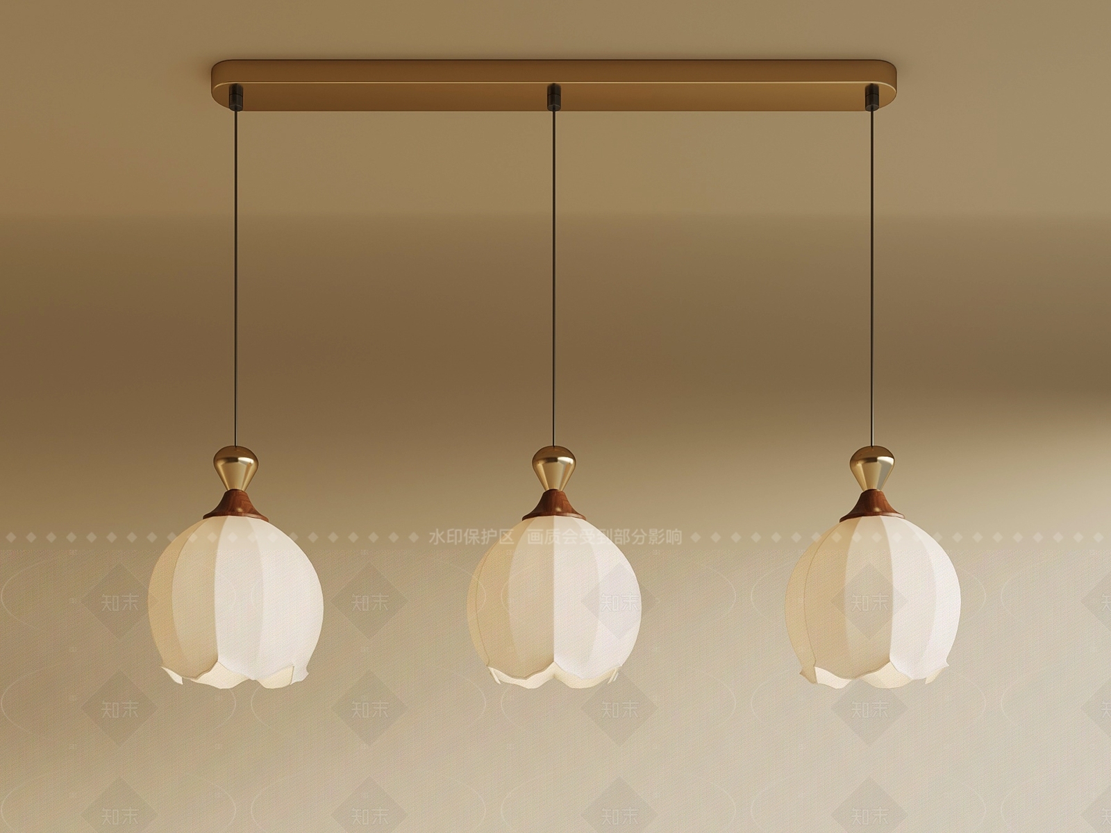 法式中古吊灯SU模型下载【ID:1205964594】