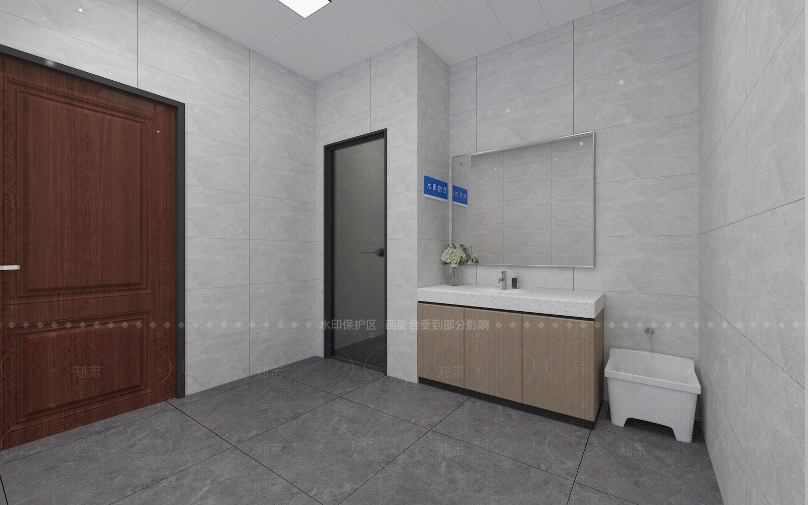现代服务中心3D模型下载【ID:1205969953】