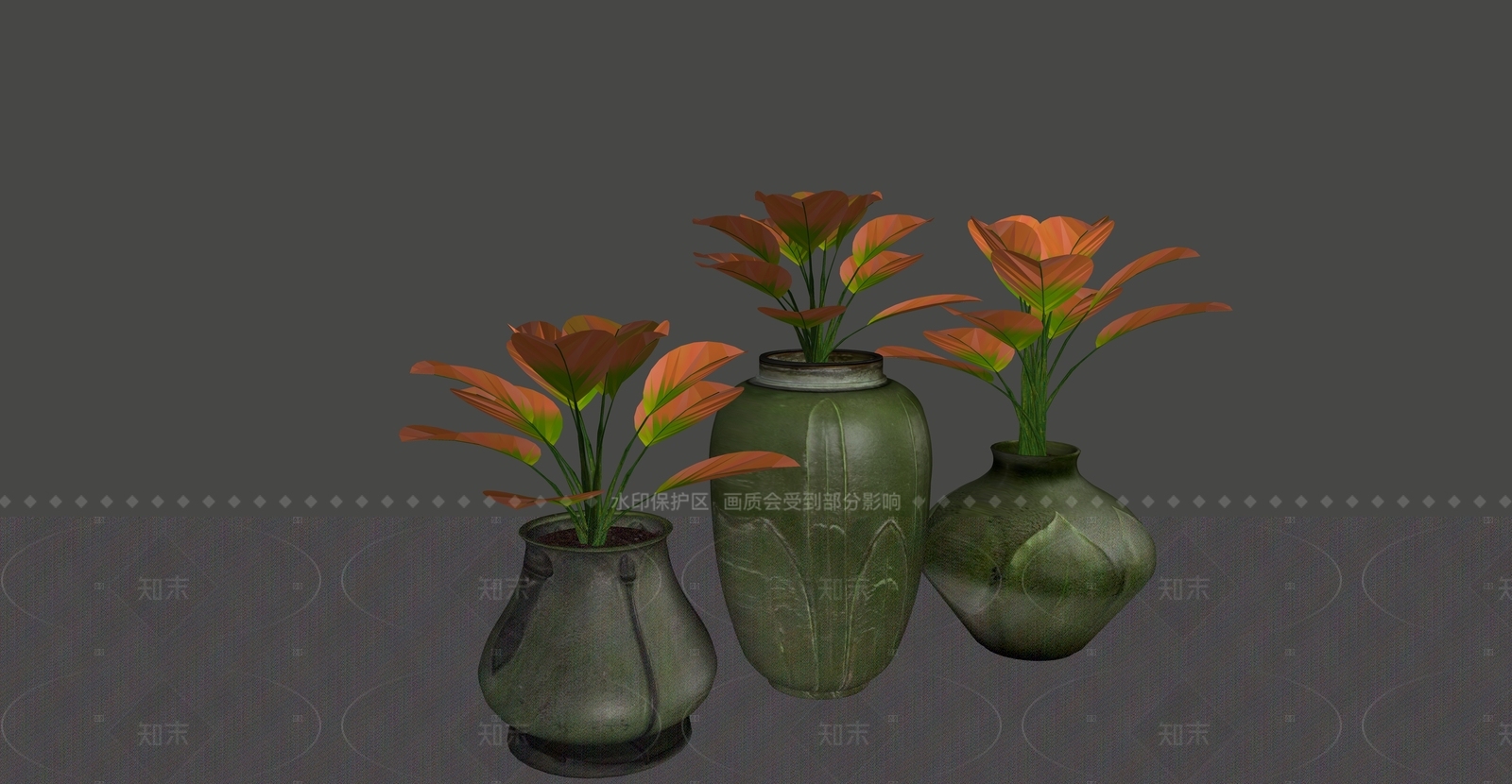 盆栽SU模型下载【ID:1205970079】
