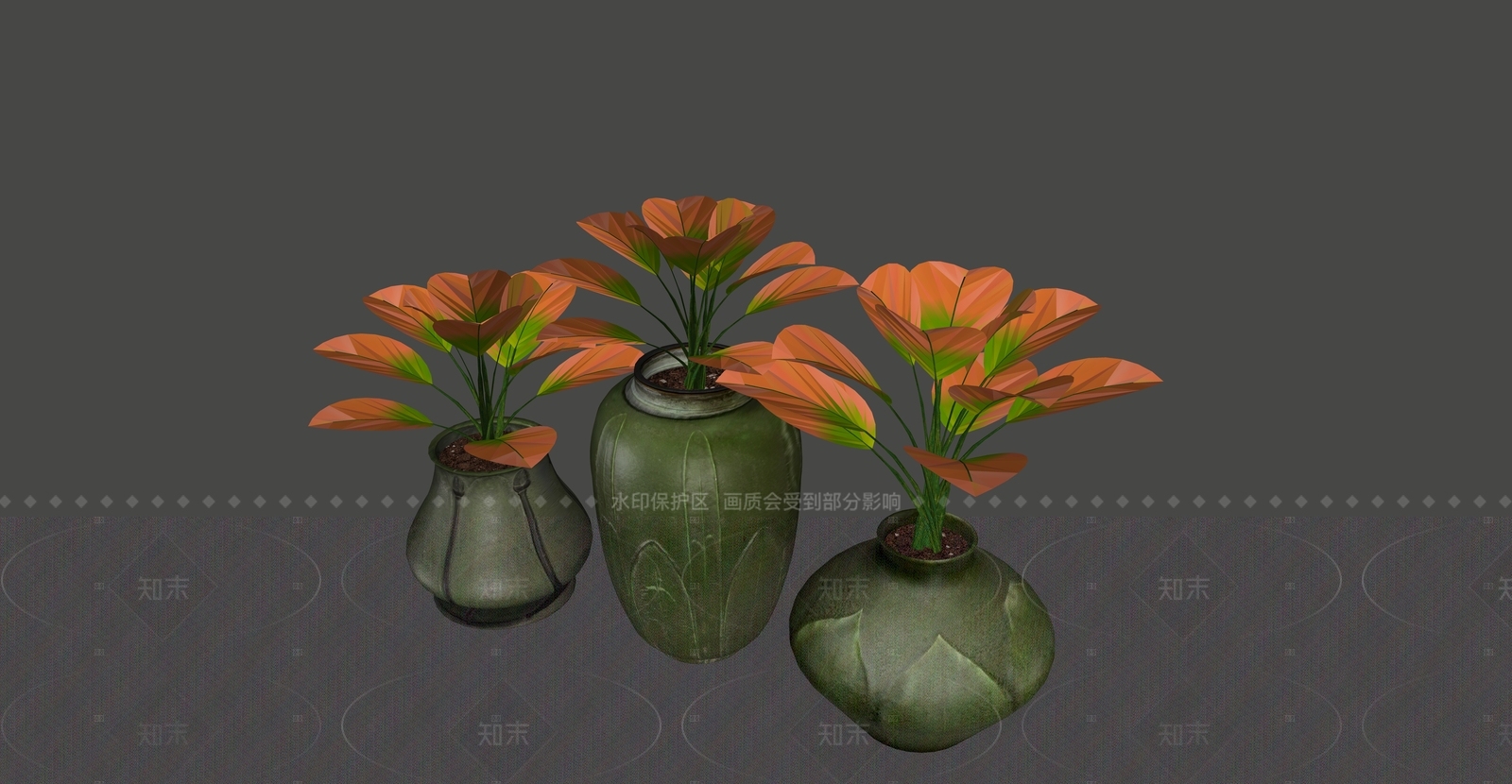 盆栽SU模型下载【ID:1205970079】