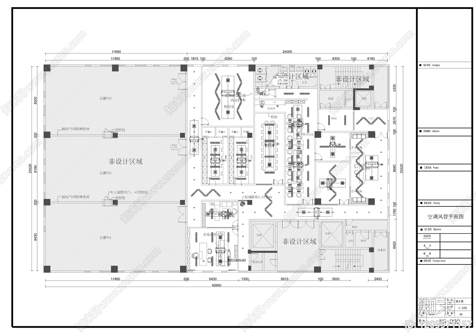 通风系统cad施工图下载【ID:1205971157】