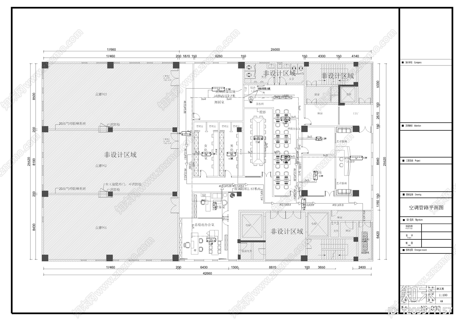 通风系统cad施工图下载【ID:1205971157】