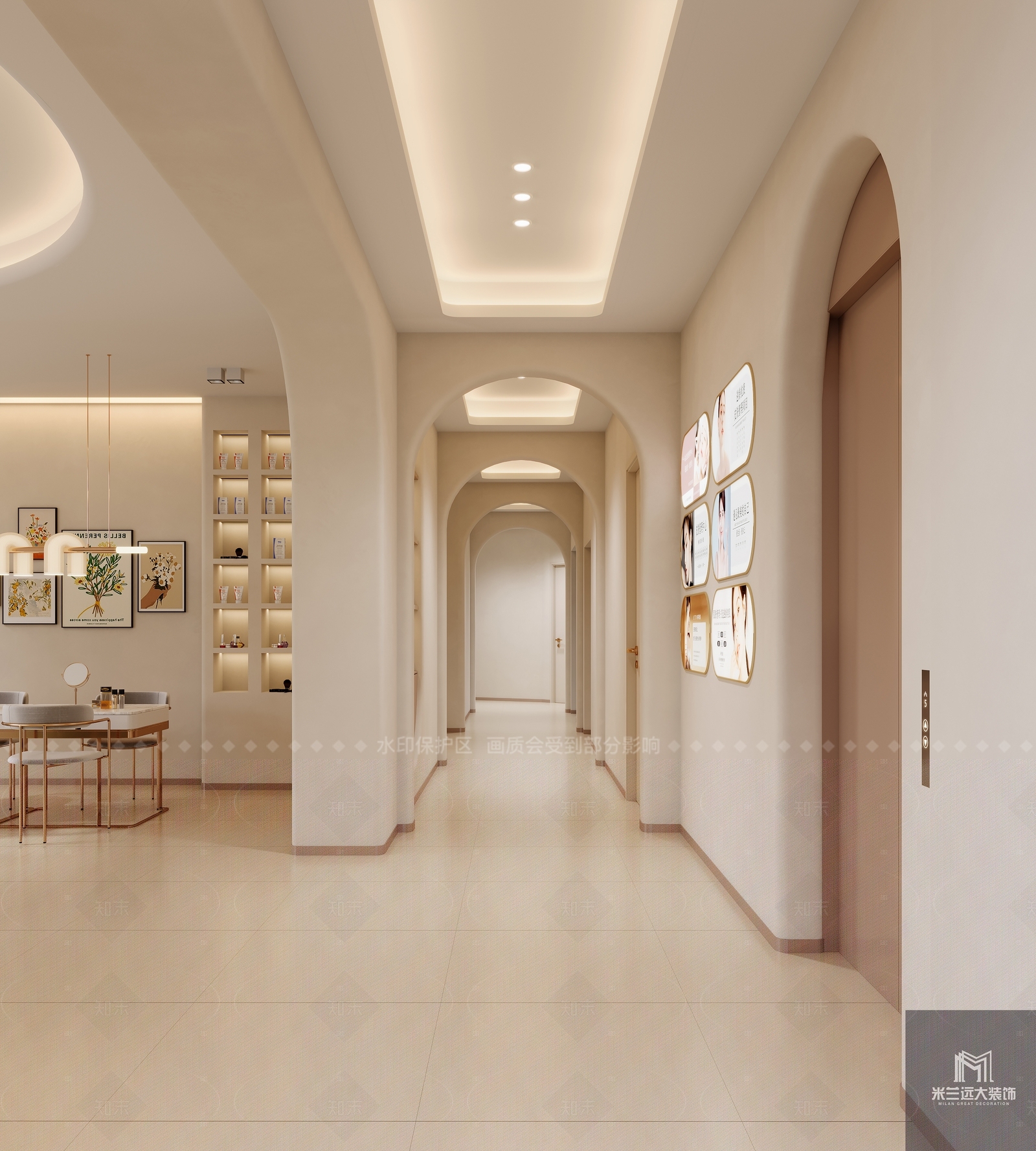 现代美容院3D模型下载【ID:1205975471】