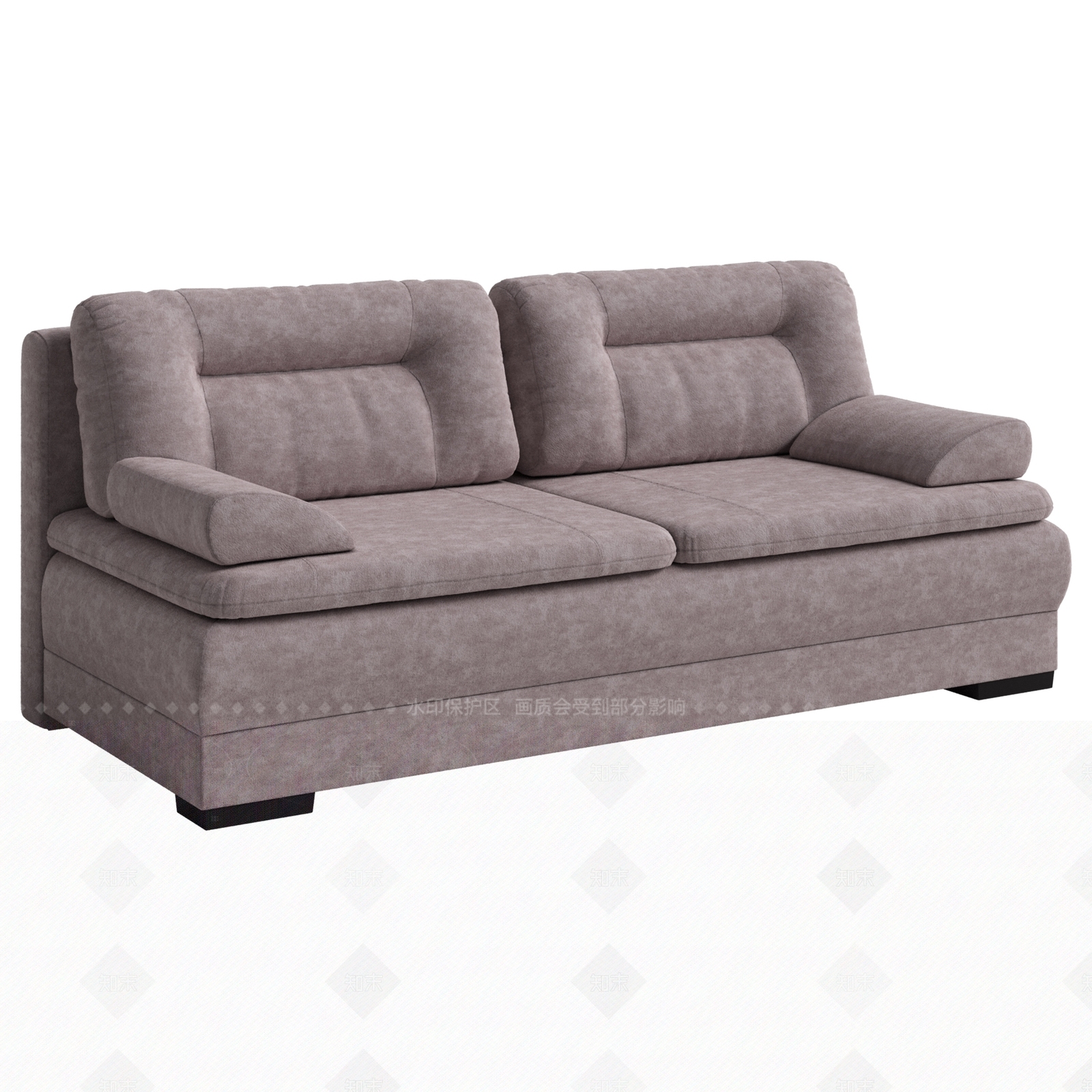 现代沙发床3D模型下载【ID:1205981054】