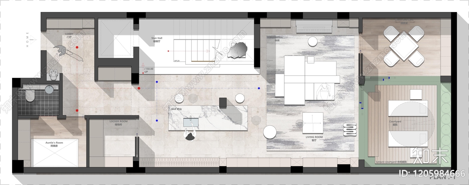 别墅施工图下载【ID:1205984666】