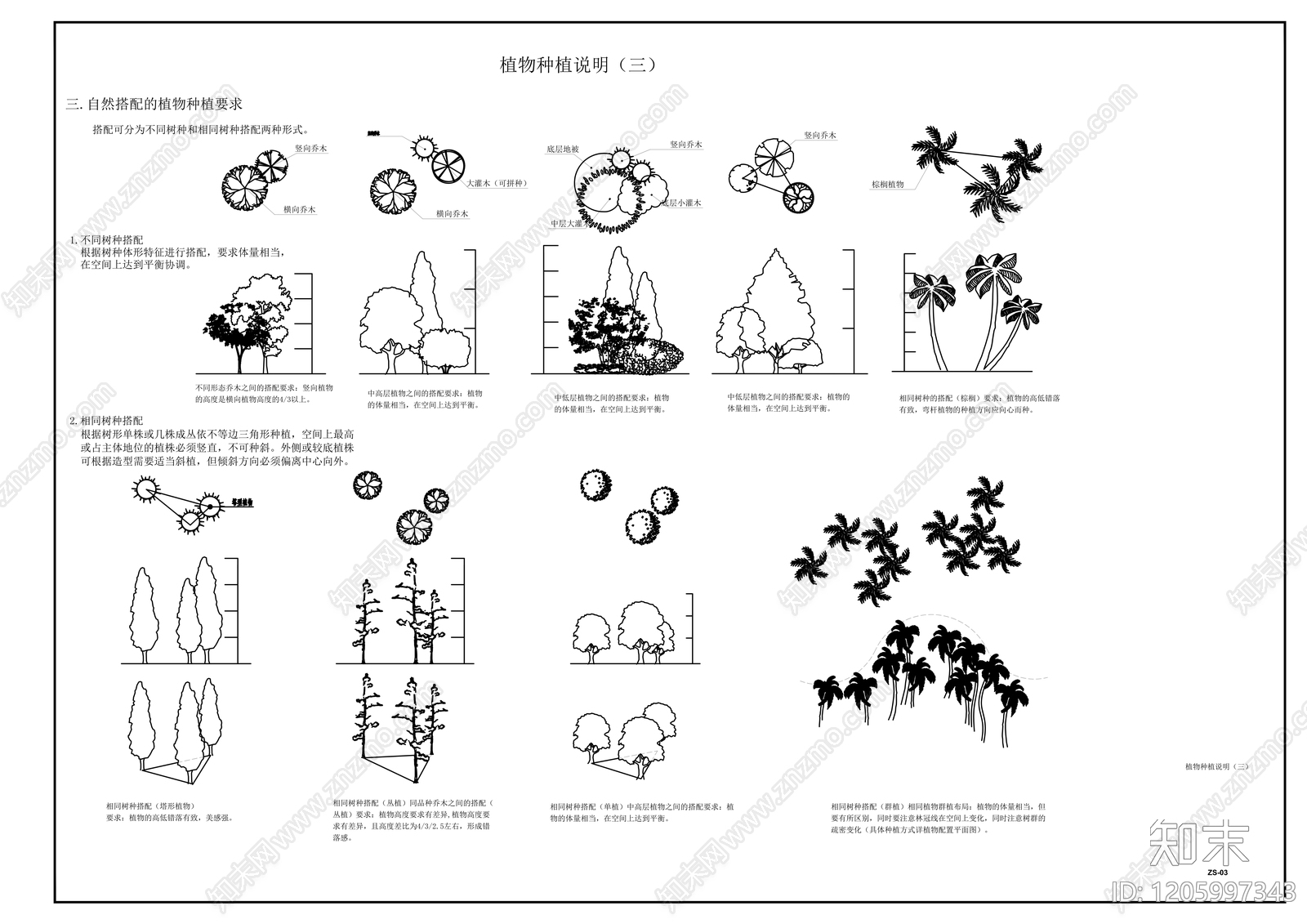 现代庭院cad施工图下载【ID:1205997343】