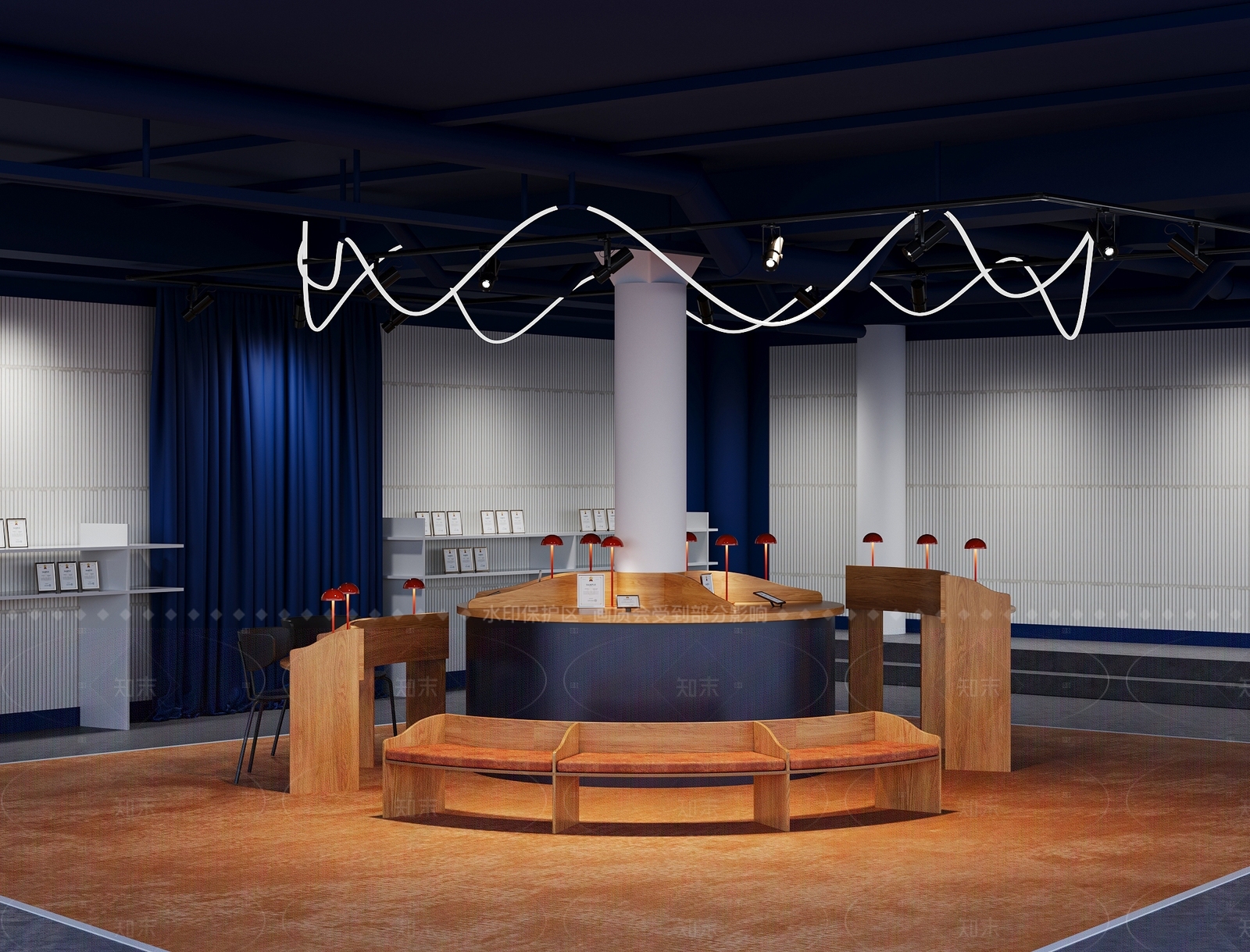 现代其他展厅3D模型下载【ID:1206040276】