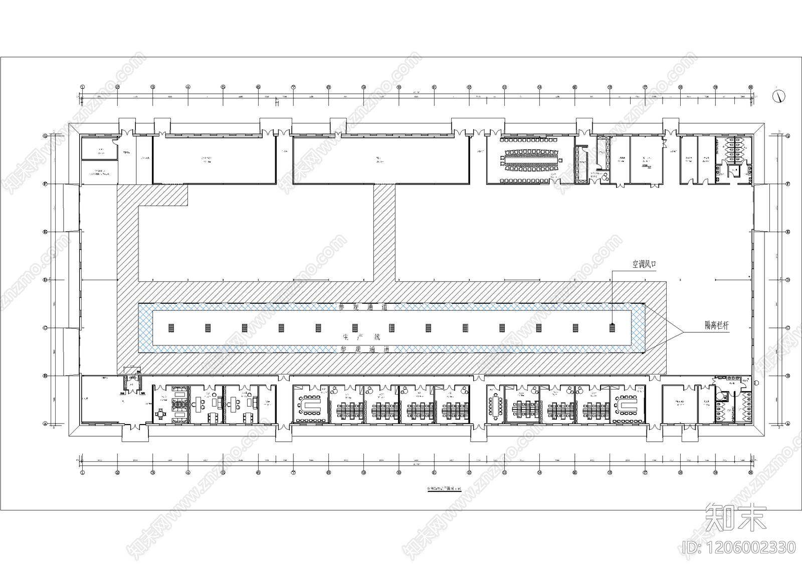 极简产业园建筑施工图下载【ID:1206002330】